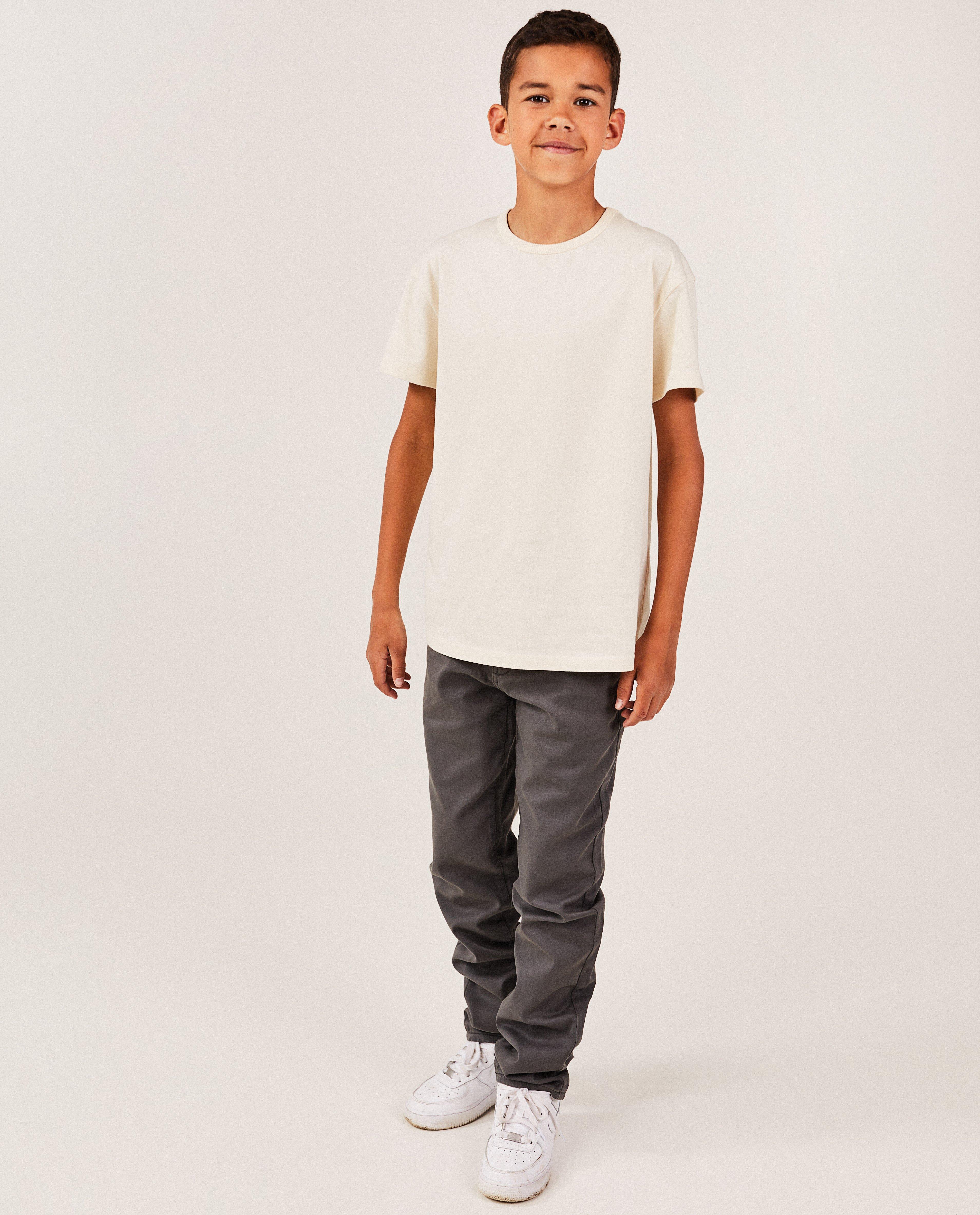Donkerblauwe broek, slim fit - null - Fish & Chips