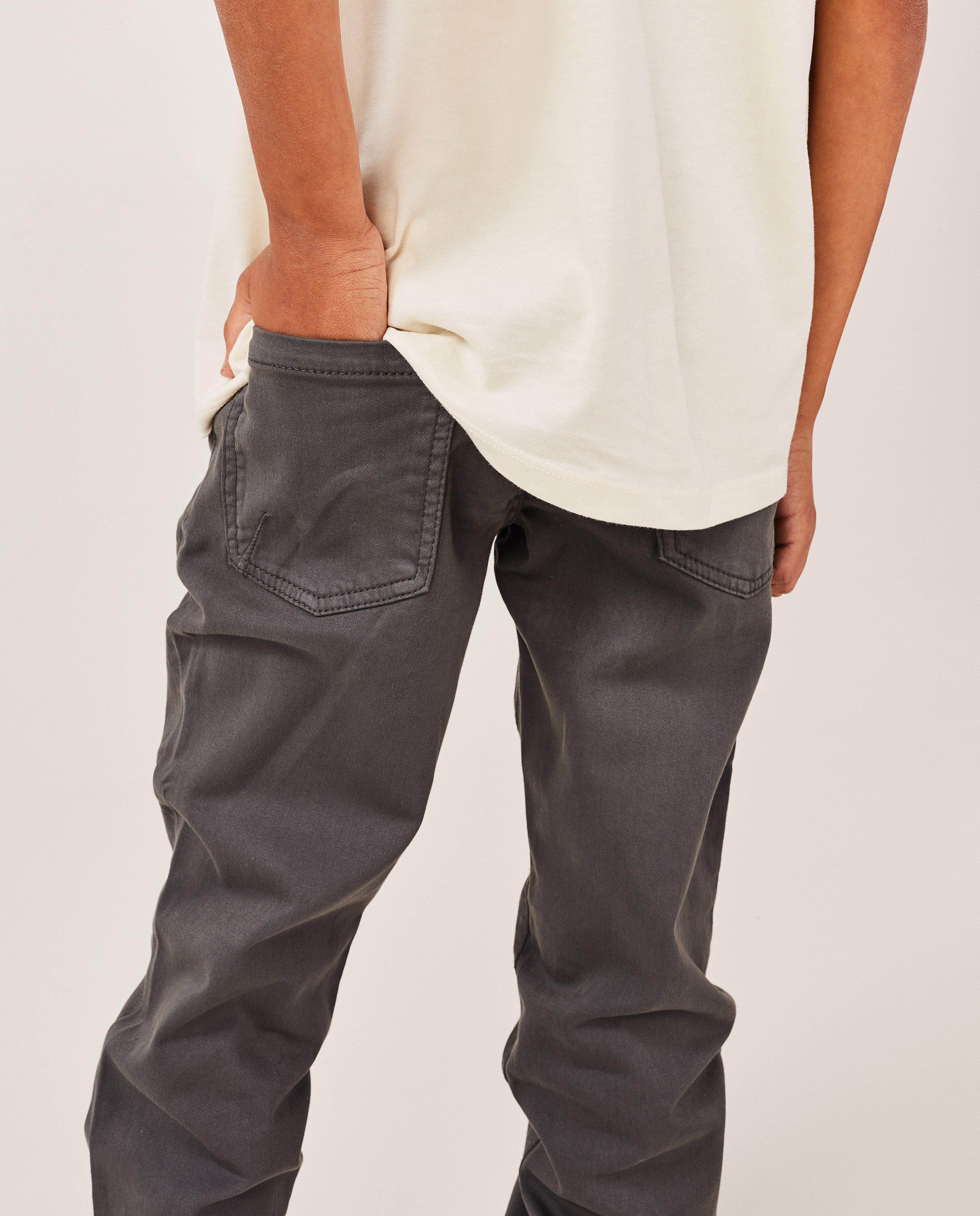 Broeken - Donkerblauwe broek, slim fit