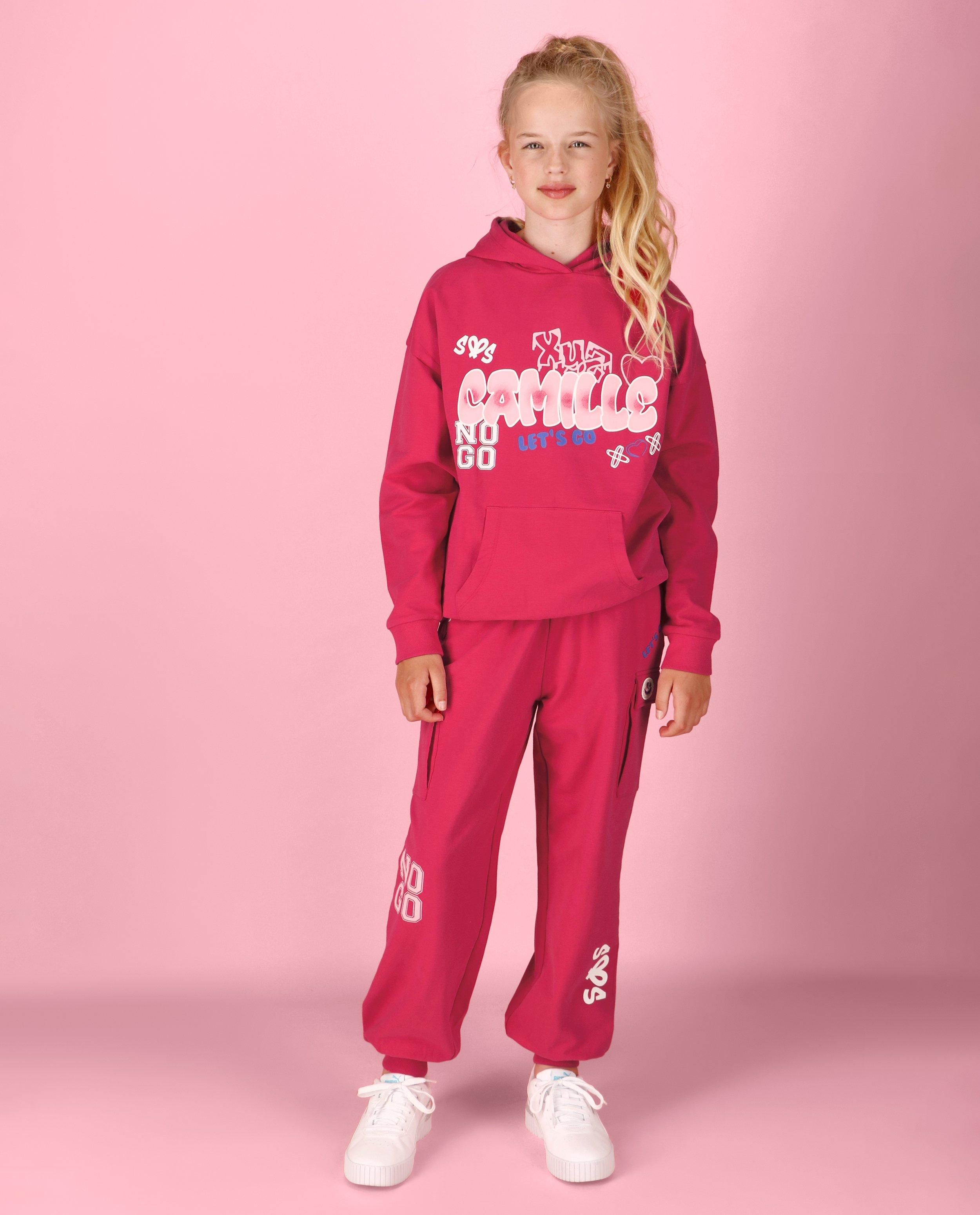 Unisex joggingbroek, cargo fit, 4-14 jaar - null - CAMILLE