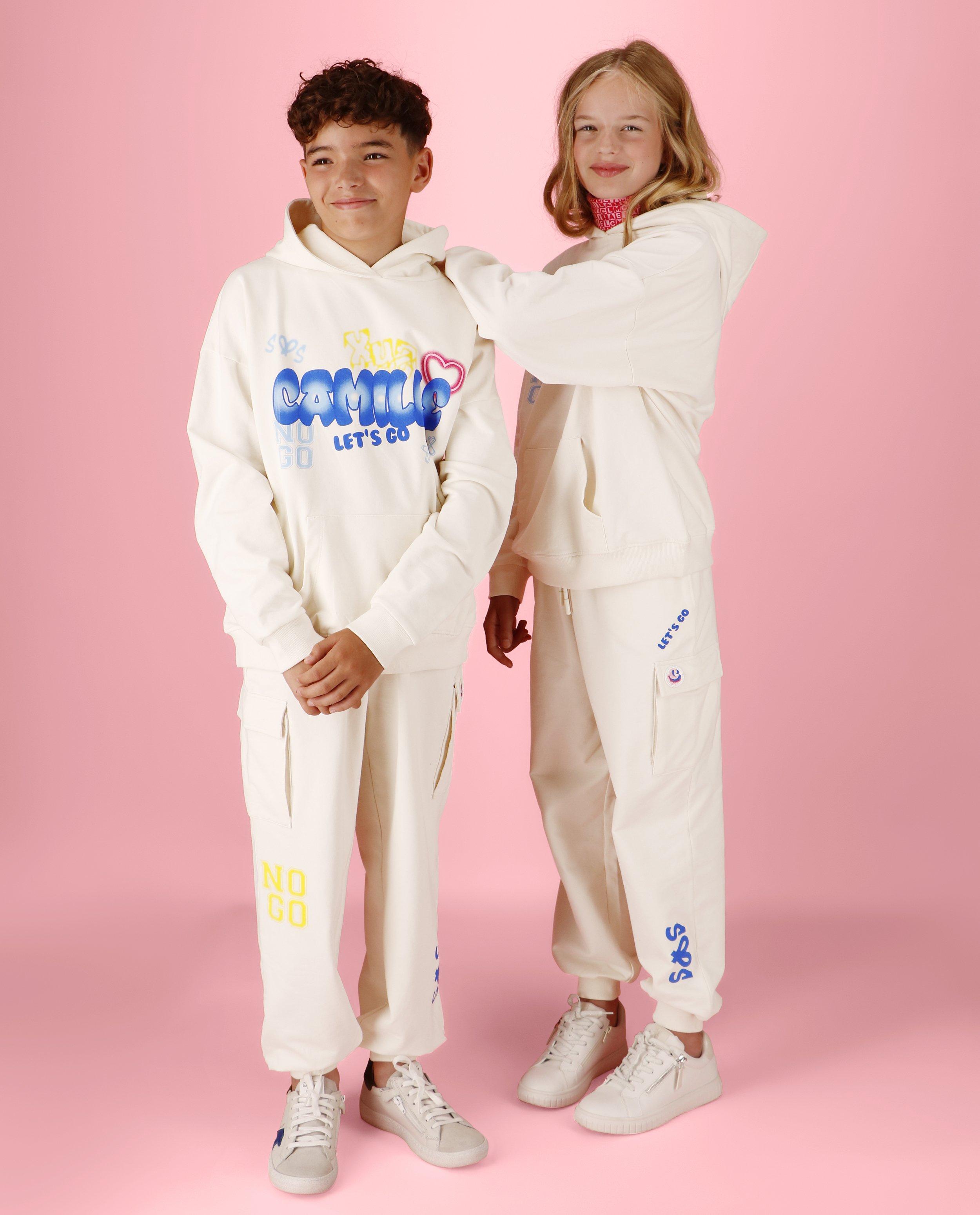 Pantalon de jogging unisex, coupe cargo, 4-14 ans - null - CAMILLE