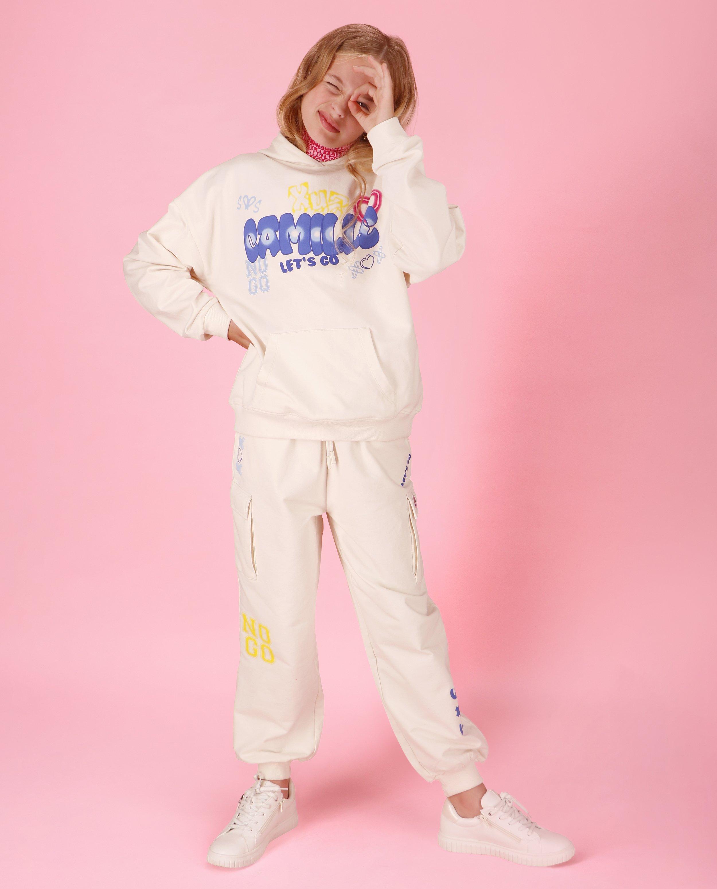 Pantalons - Pantalon de jogging unisex, coupe cargo, 4-14 ans