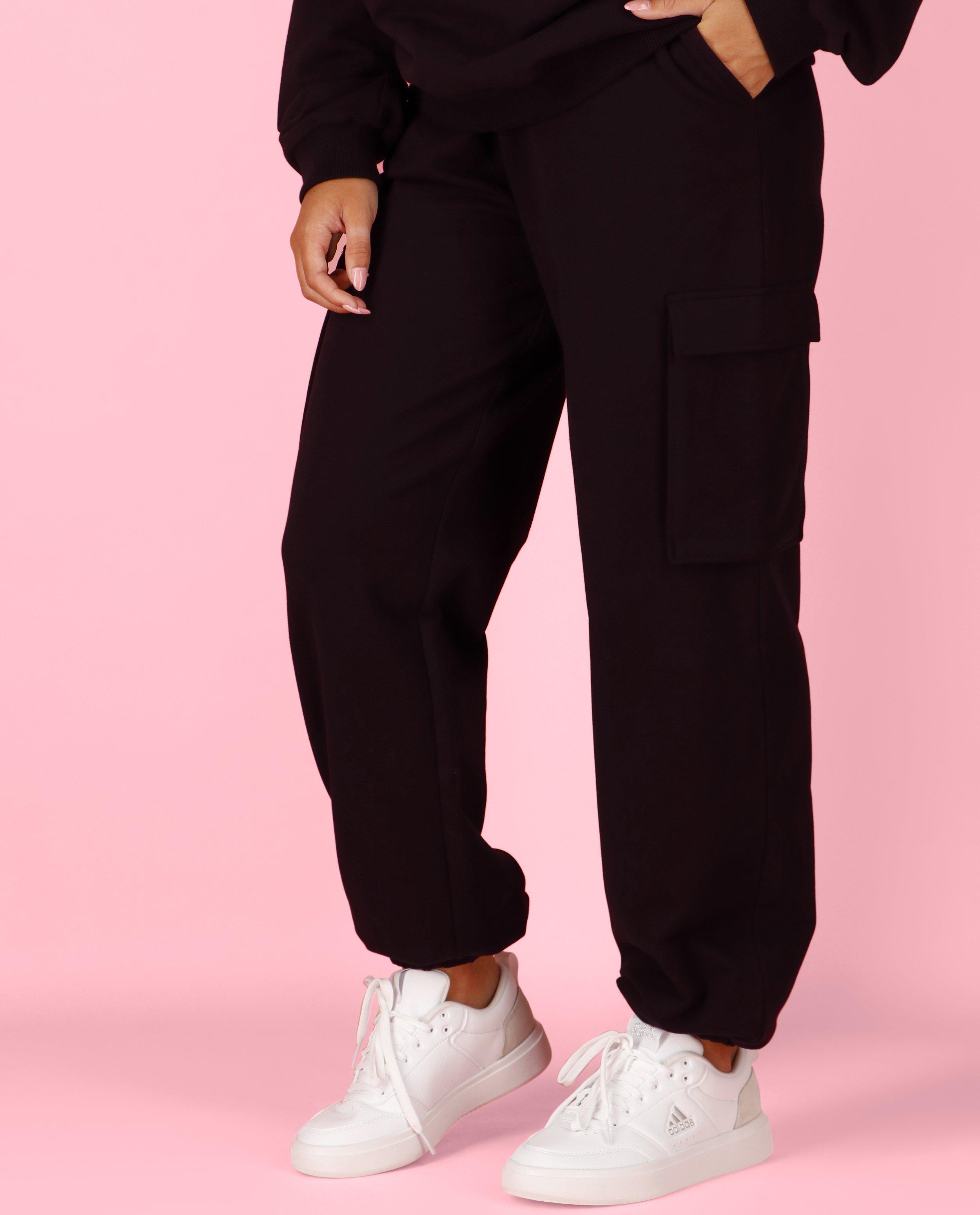 Pantalon de jogging unisex, coupe cargo, XXS-XL - D&eacute;tails du produit - noir - image num&eacute;ro 3