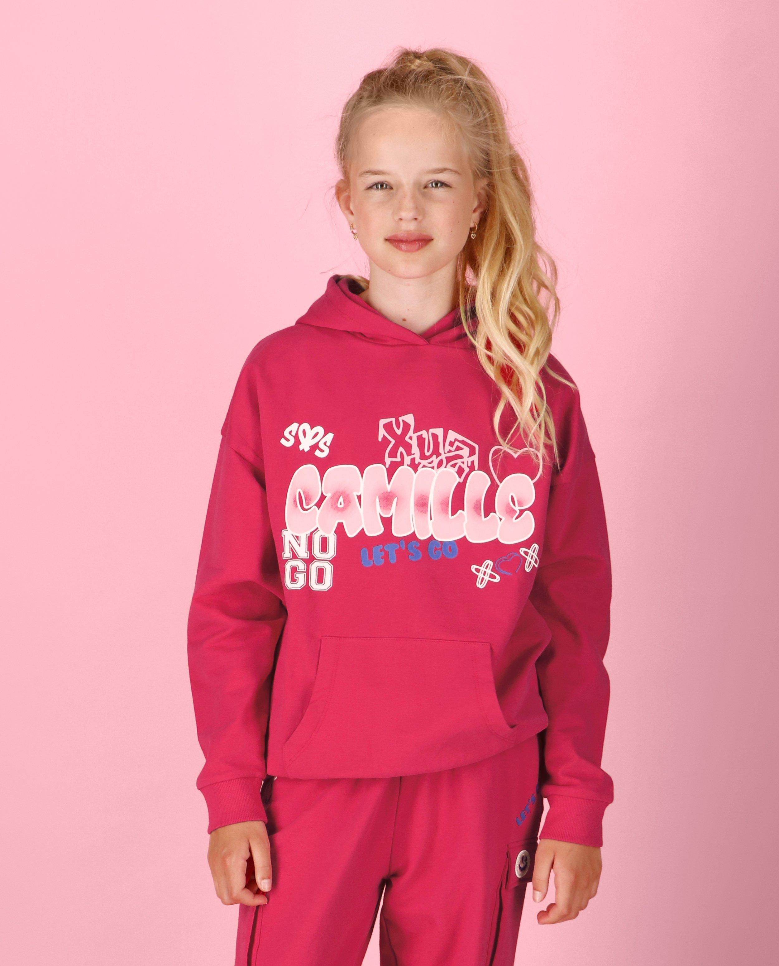 Unisex hoodie Camille, 4-14 jaar - null - CAMILLE