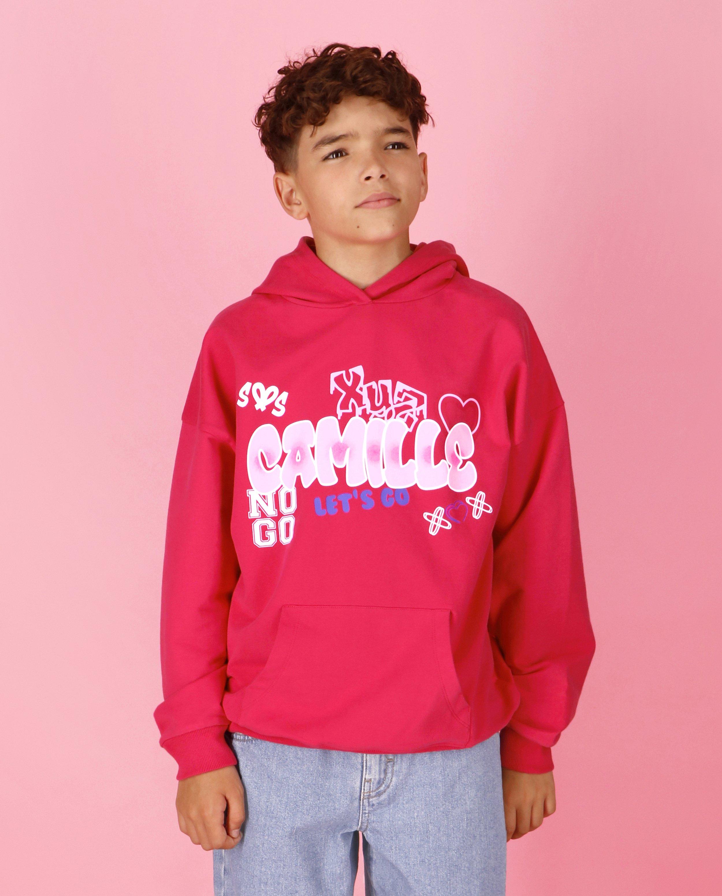 Sweaters - Unisex hoodie Camille, 4-14 jaar