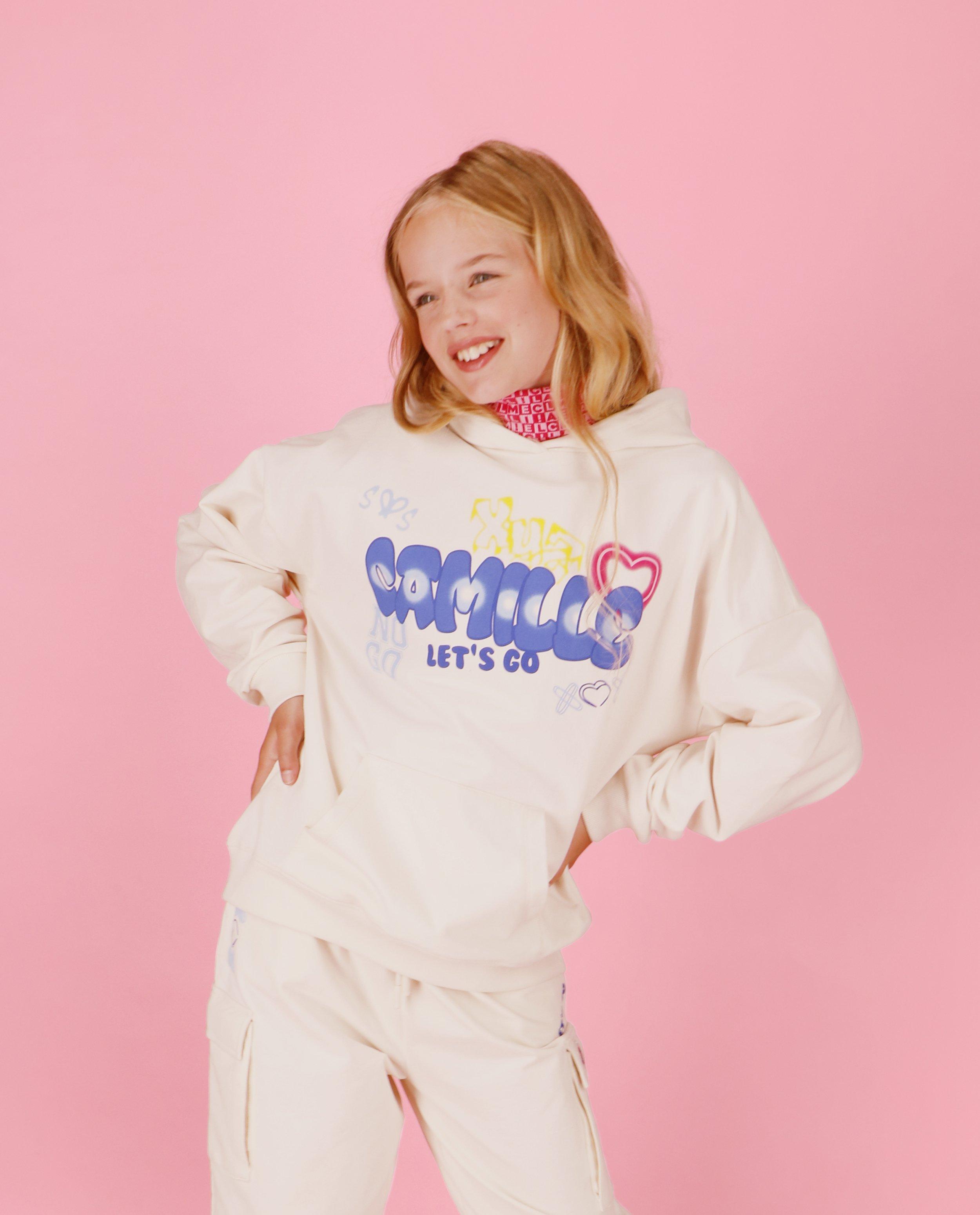 Sweaters - Unisex hoodie Camille, 4-14 jaar