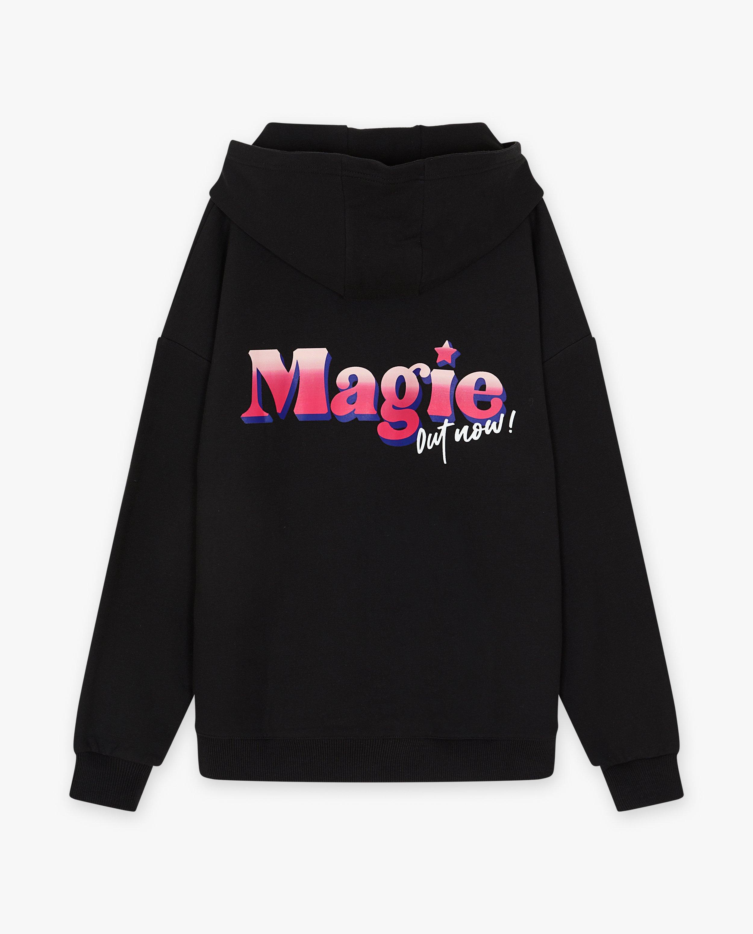 Sweaters - Unisex hoodie met print, 4-14 jaar