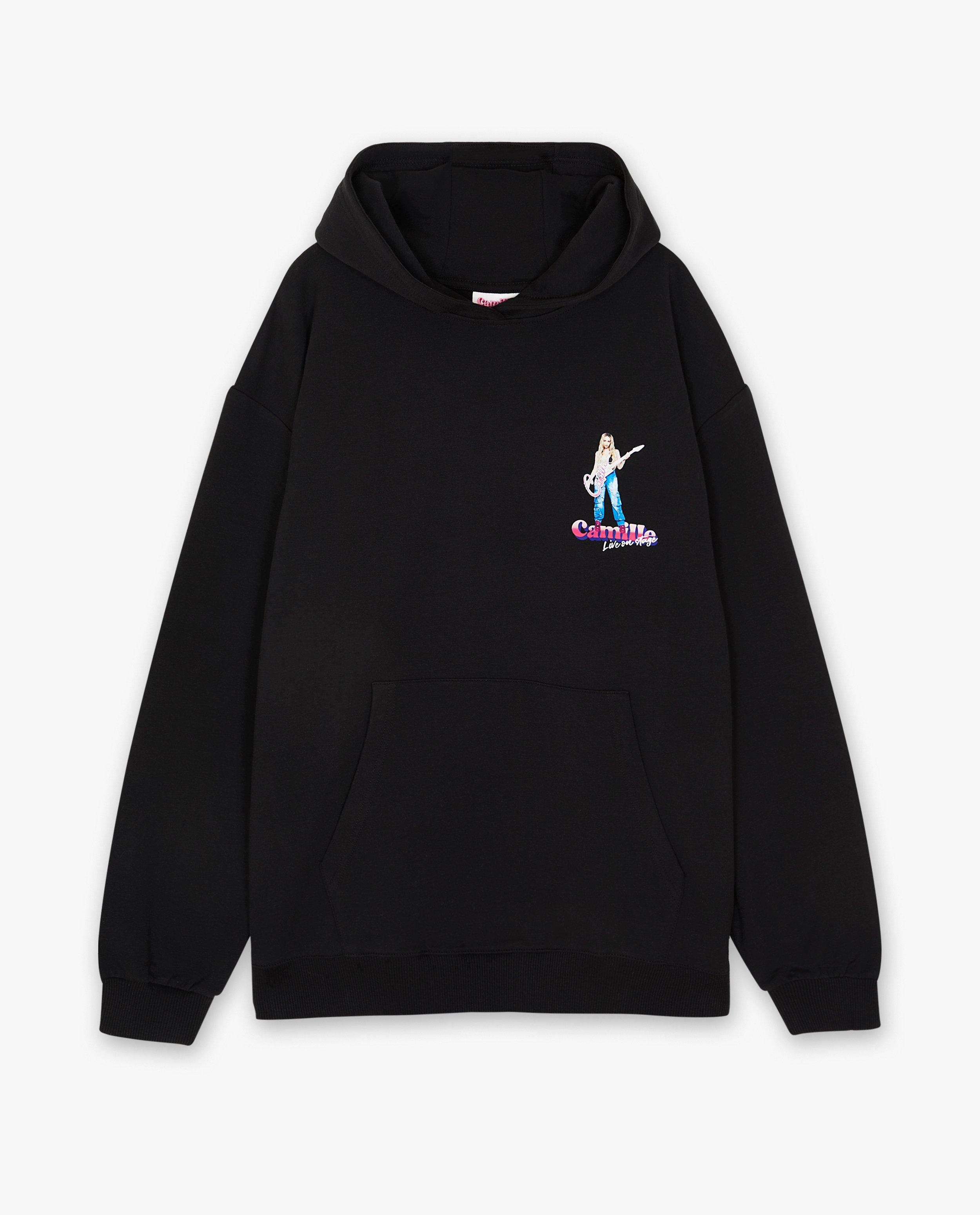 Sweaters - Unisex hoodie met print, XXS-XL