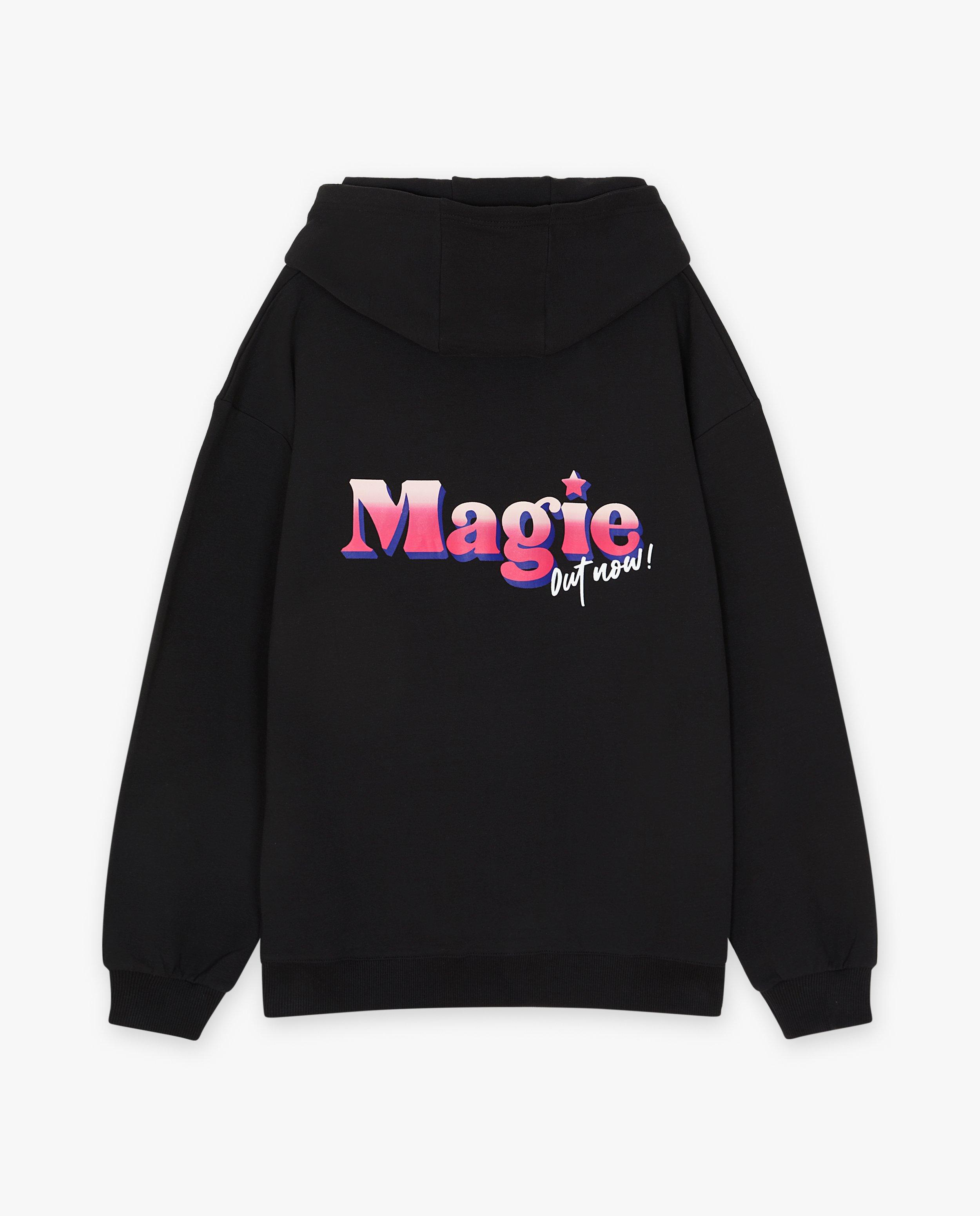 Sweaters - Unisex hoodie met print, XXS-XL