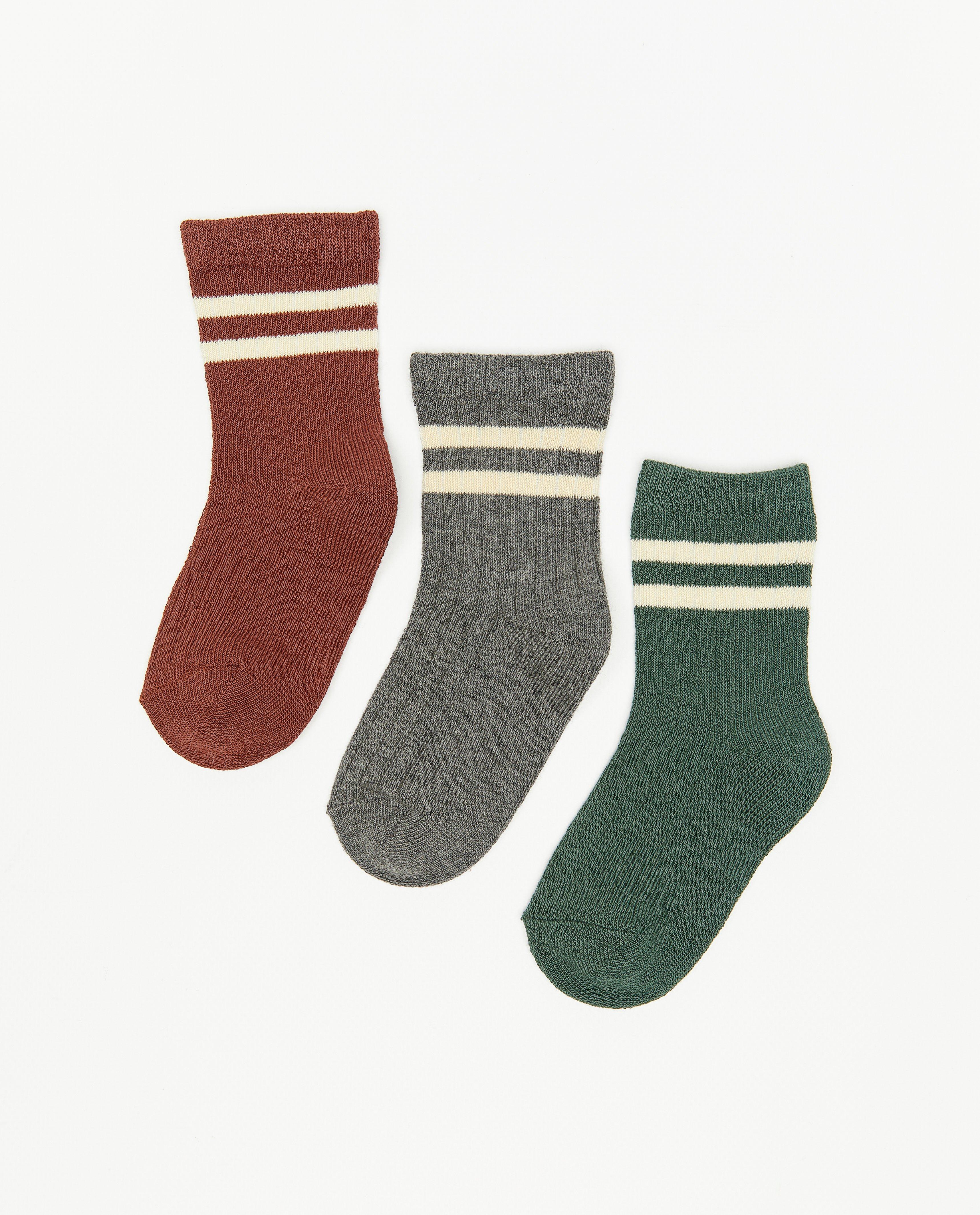 Lot de 3 paires de chaussettes pour bébés - null - Cuddles and Smiles