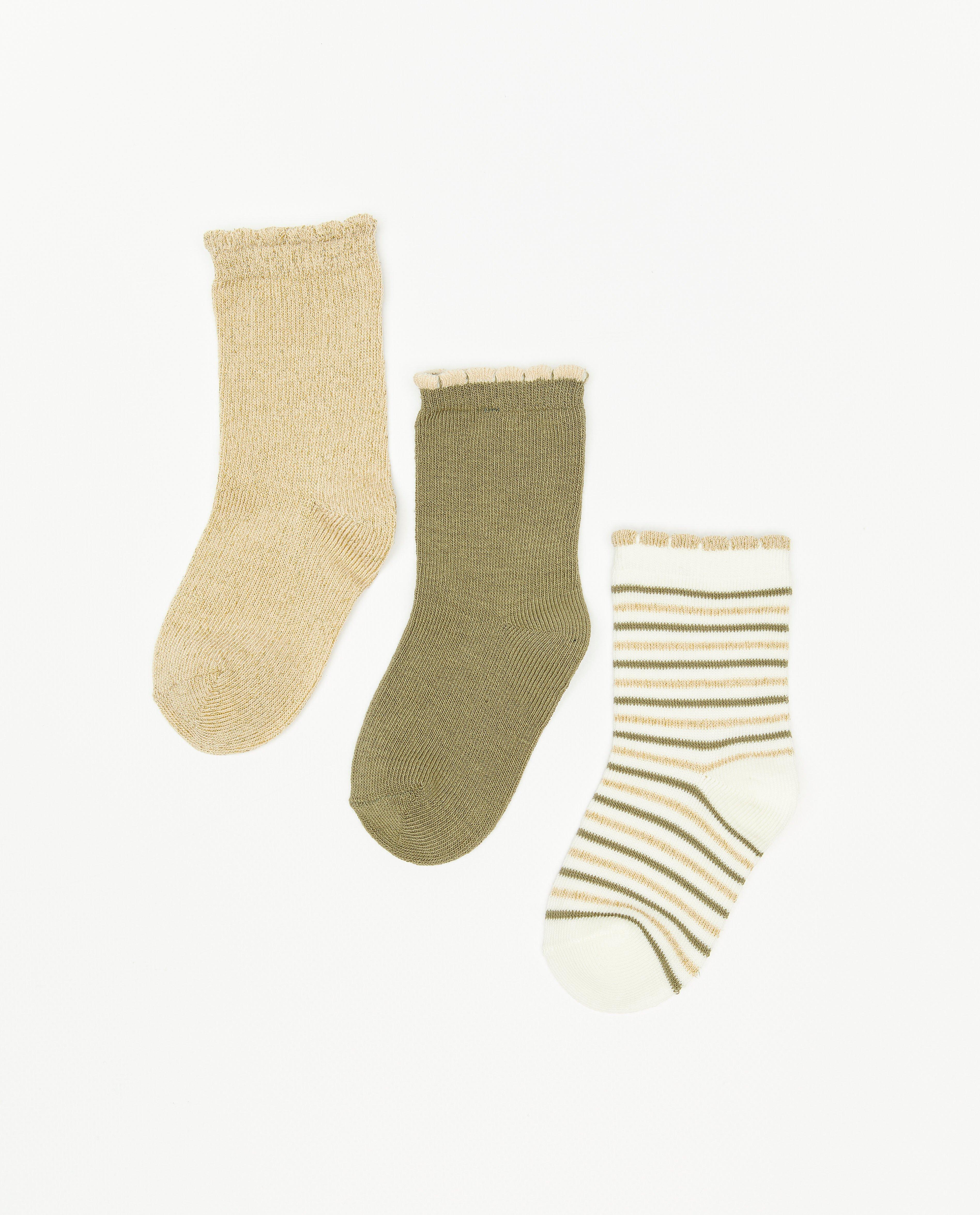Lot de 3 paires de chaussettes pour bébés - null - Cuddles and Smiles