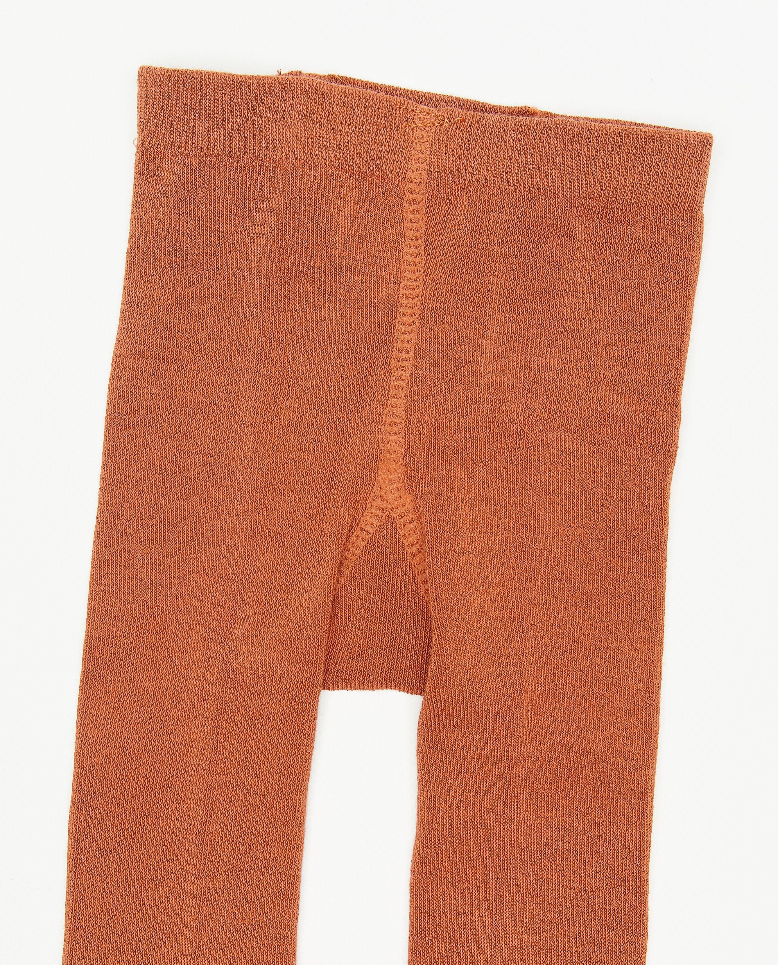 Chaussettes - Collant orange pour bébés