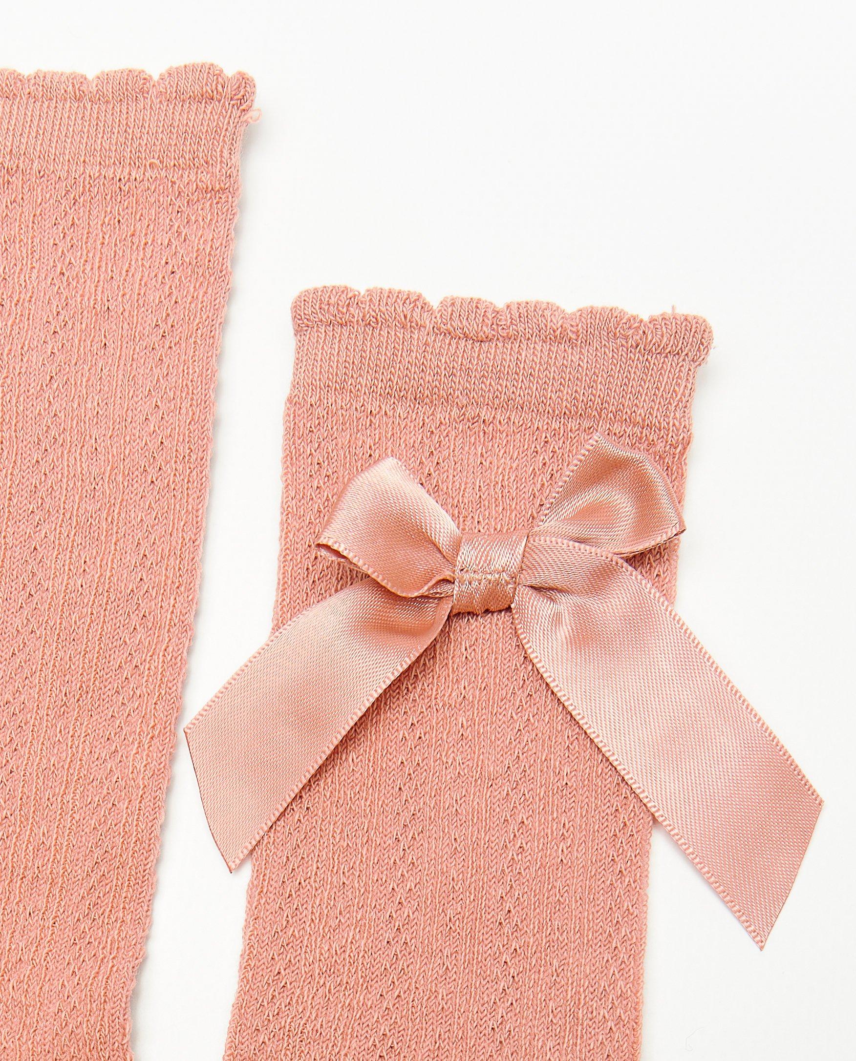 Chaussettes - Mi-bas roses, Fête