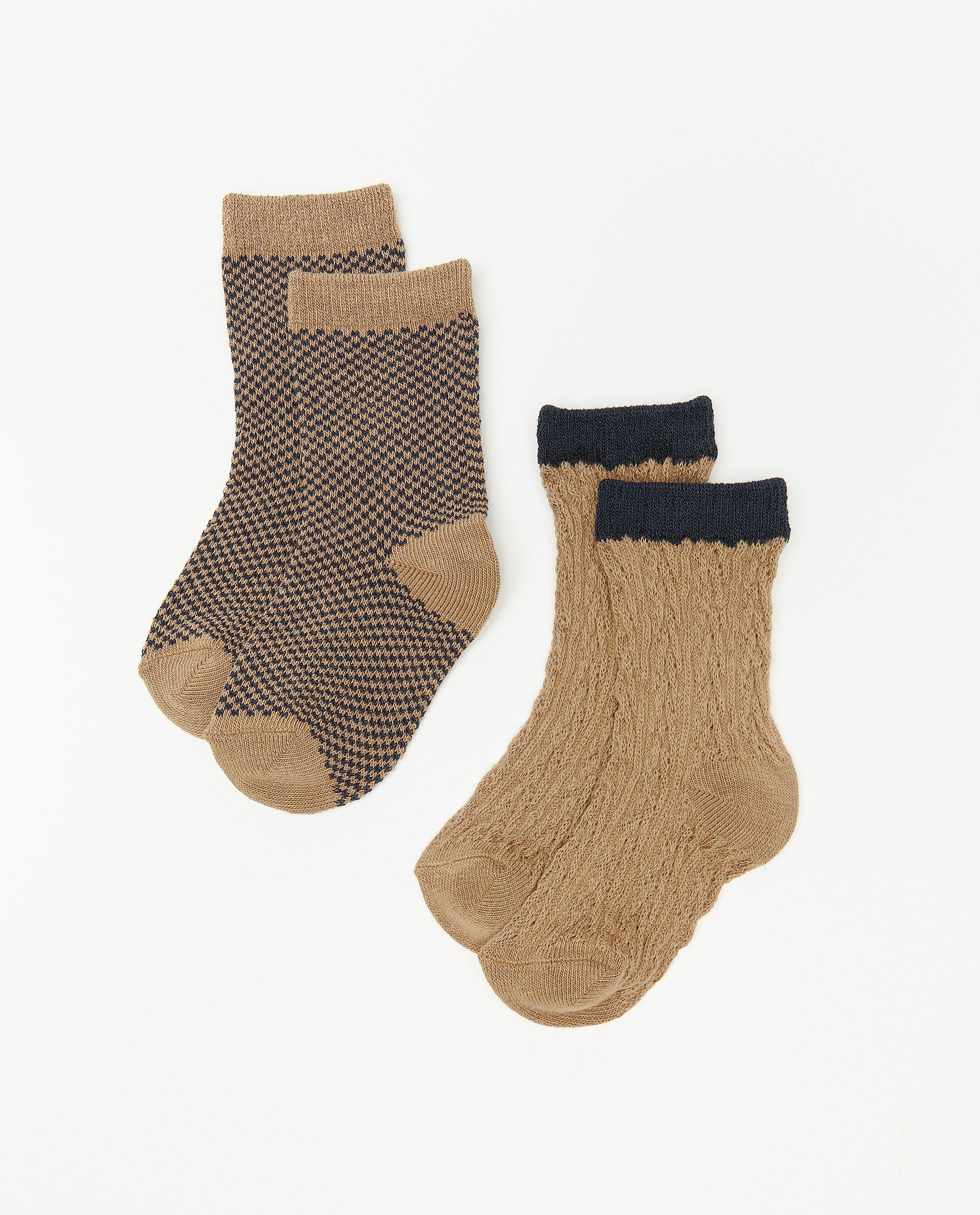 Lot de 2 paires de chaussettes pour bébés - null - Cuddles and Smiles