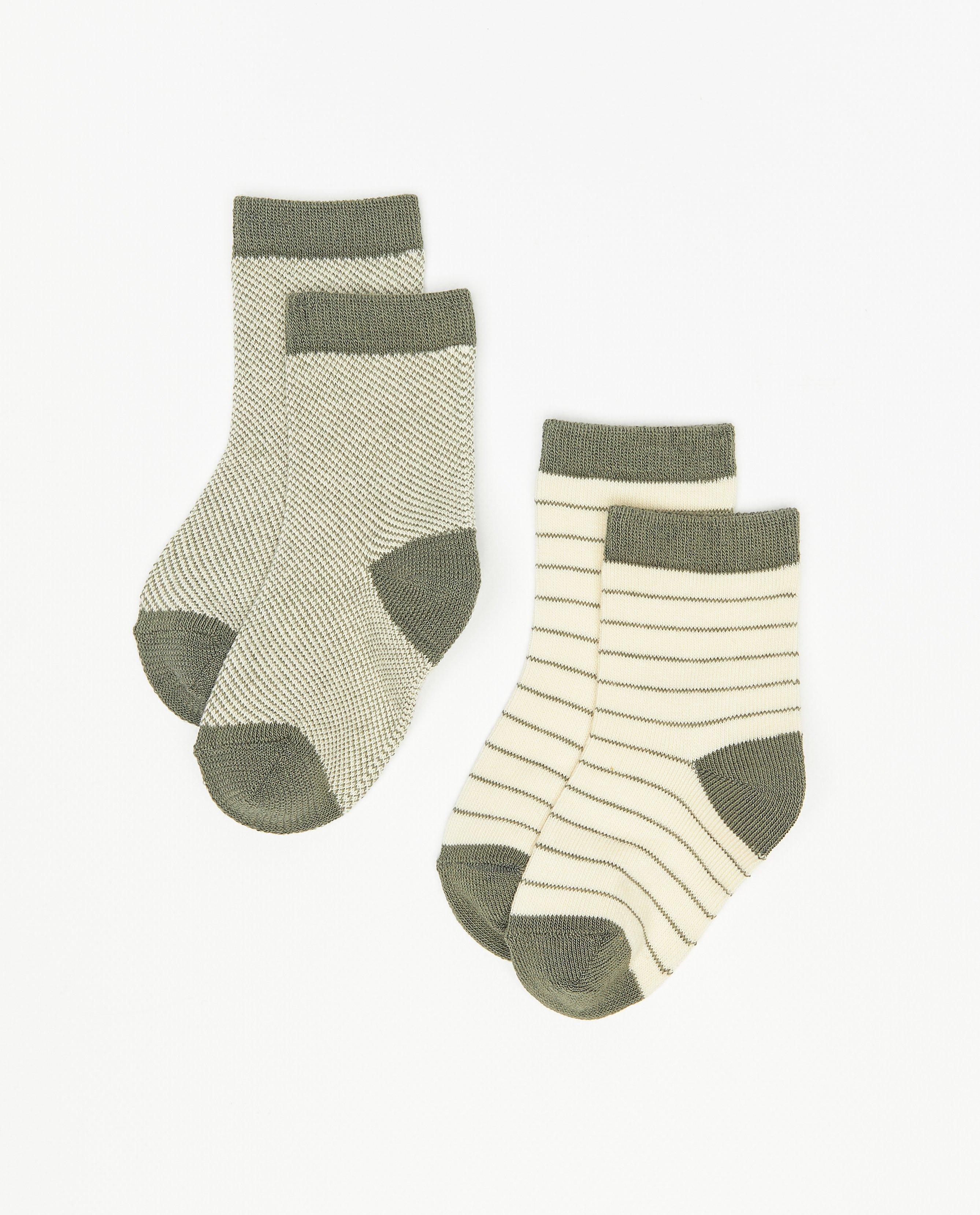 Lot de 2 paires de chaussettes pour bébés - null - Cuddles and Smiles