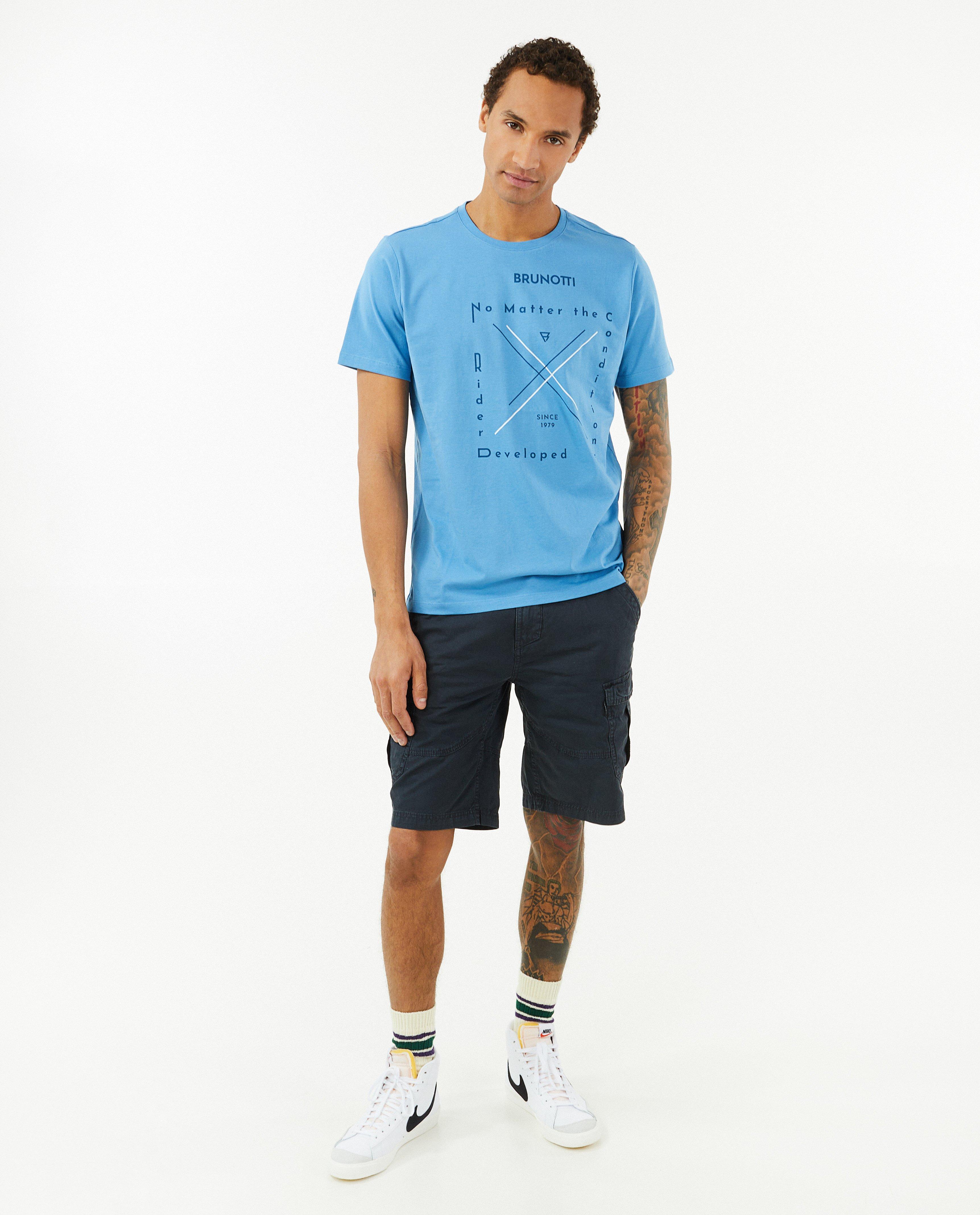 T-shirt met opschrift - null - Brunotti