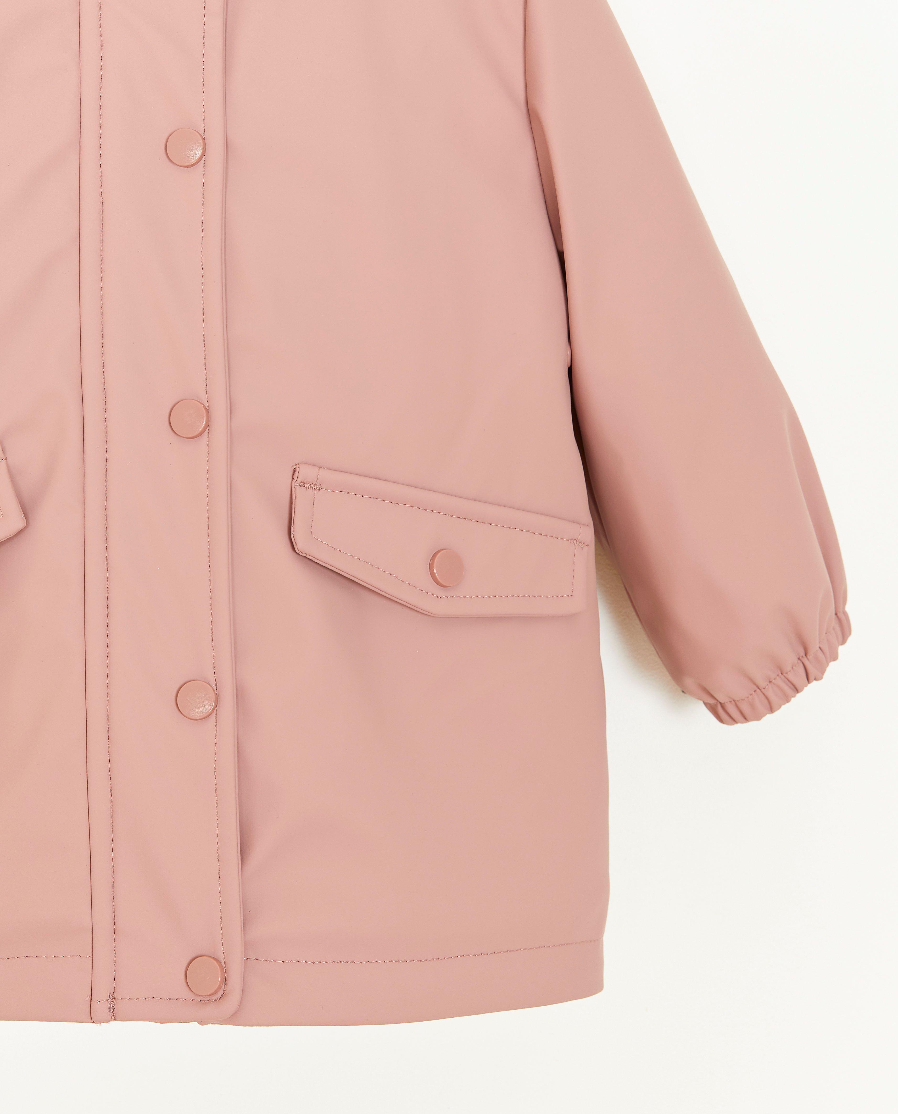 Trenchcoats - Roze jas met teddy