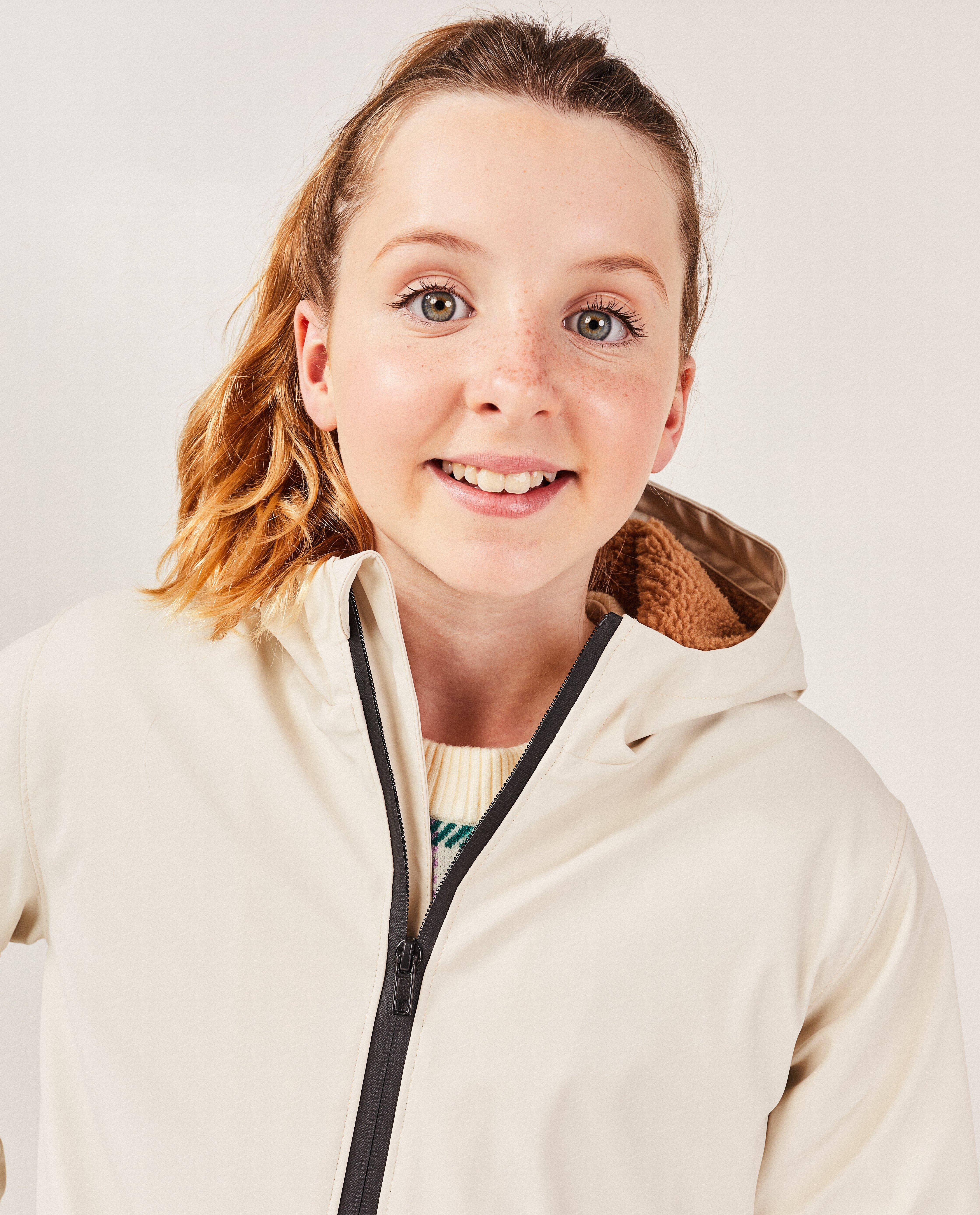 Poncho's en teddy's - Beige jas