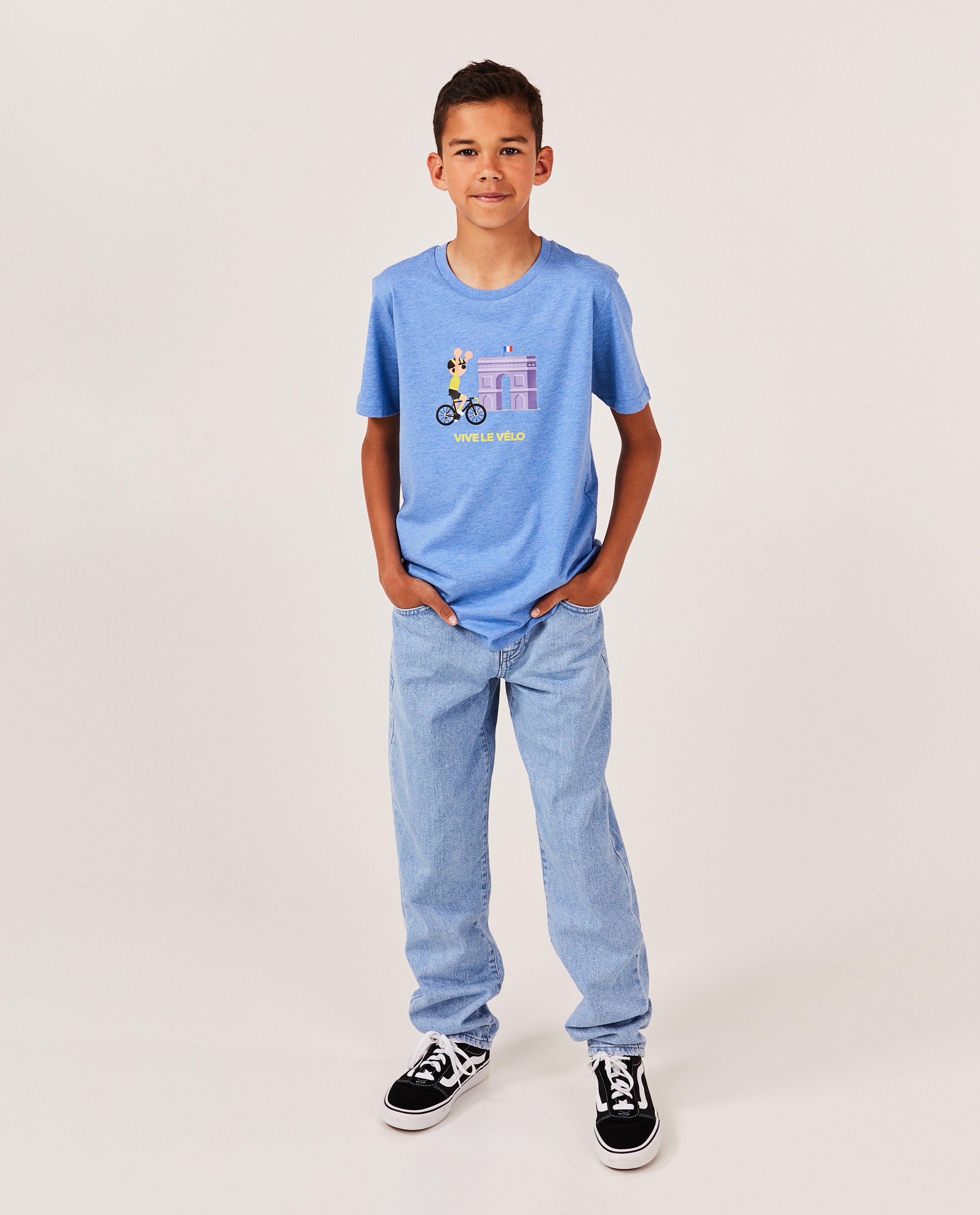 T-shirt Arc de Triomphe, 7-14 ans - null - Vive le vélo