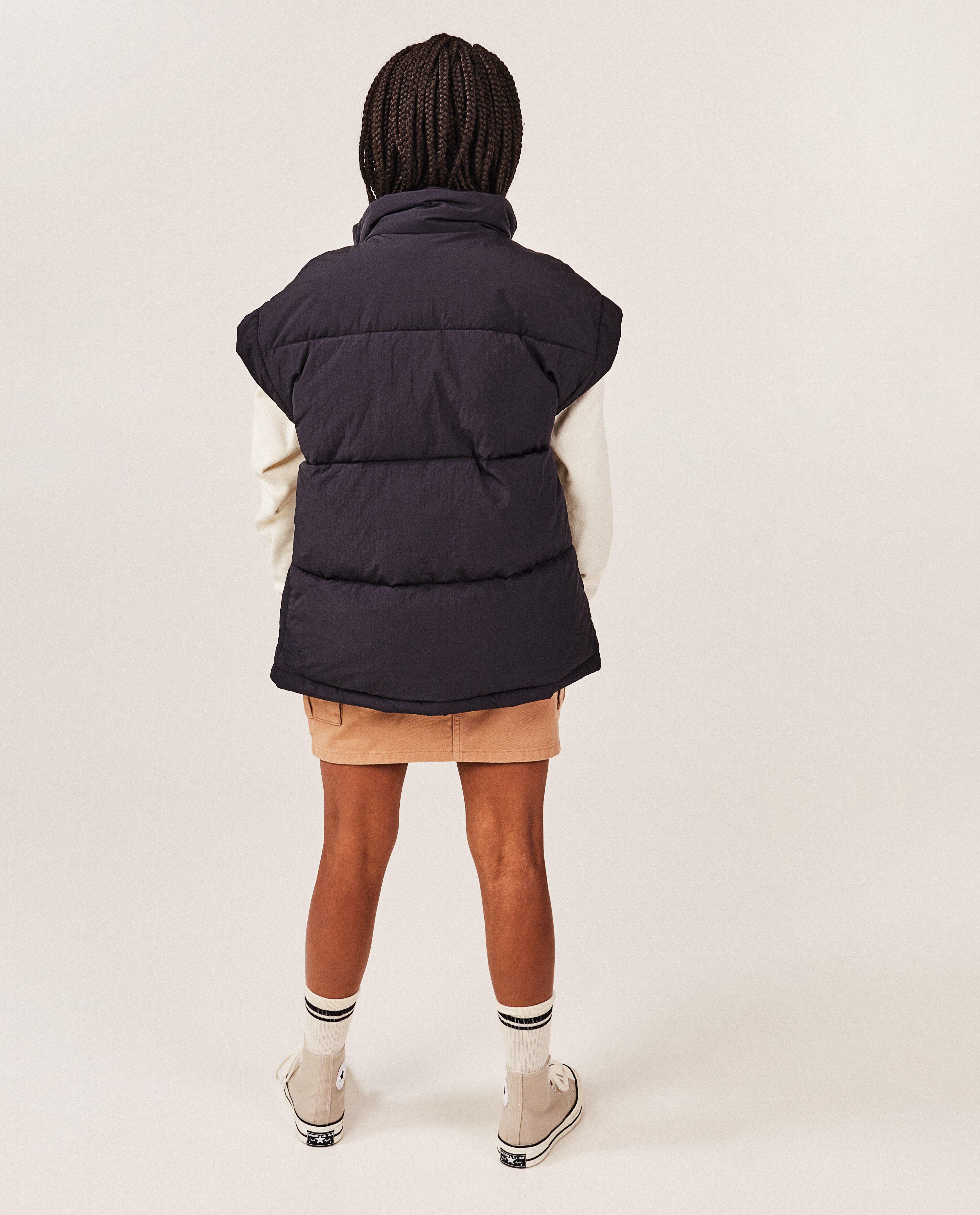 Poncho's en teddy's - Zwarte bodywarmer