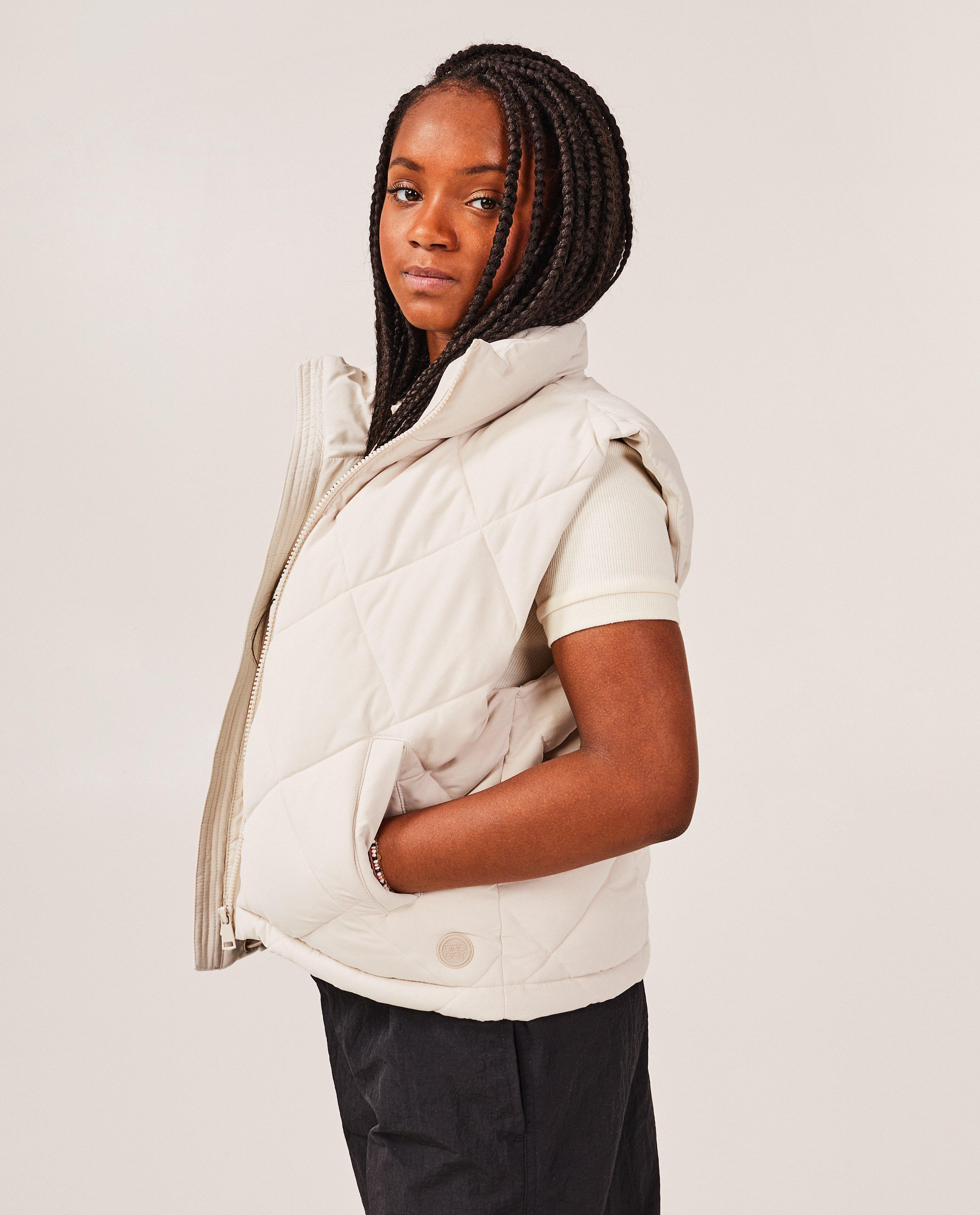 Poncho's en teddy's - Offwhite bodywarmer