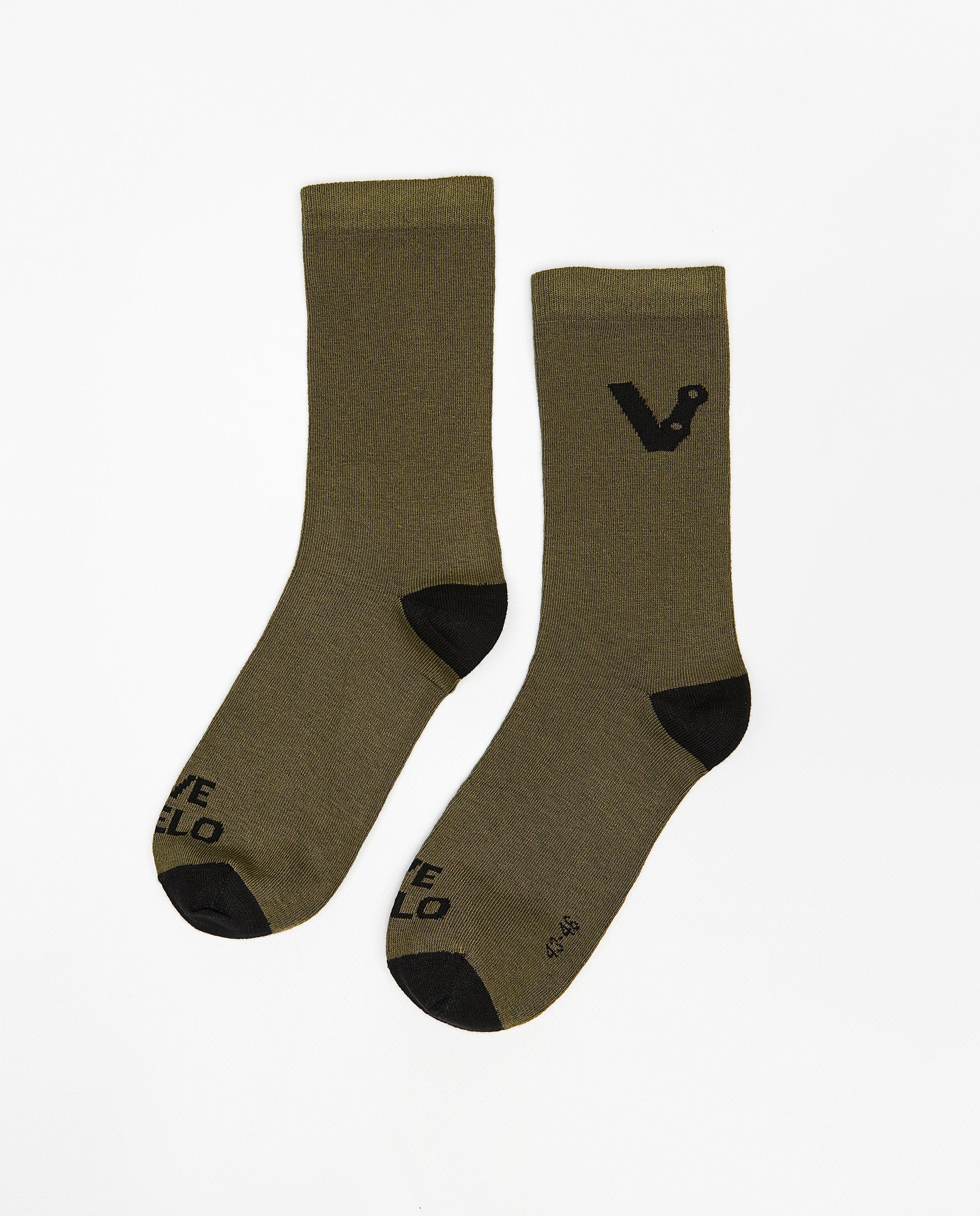 Chaussettes vert foncé - null - Vive le vélo