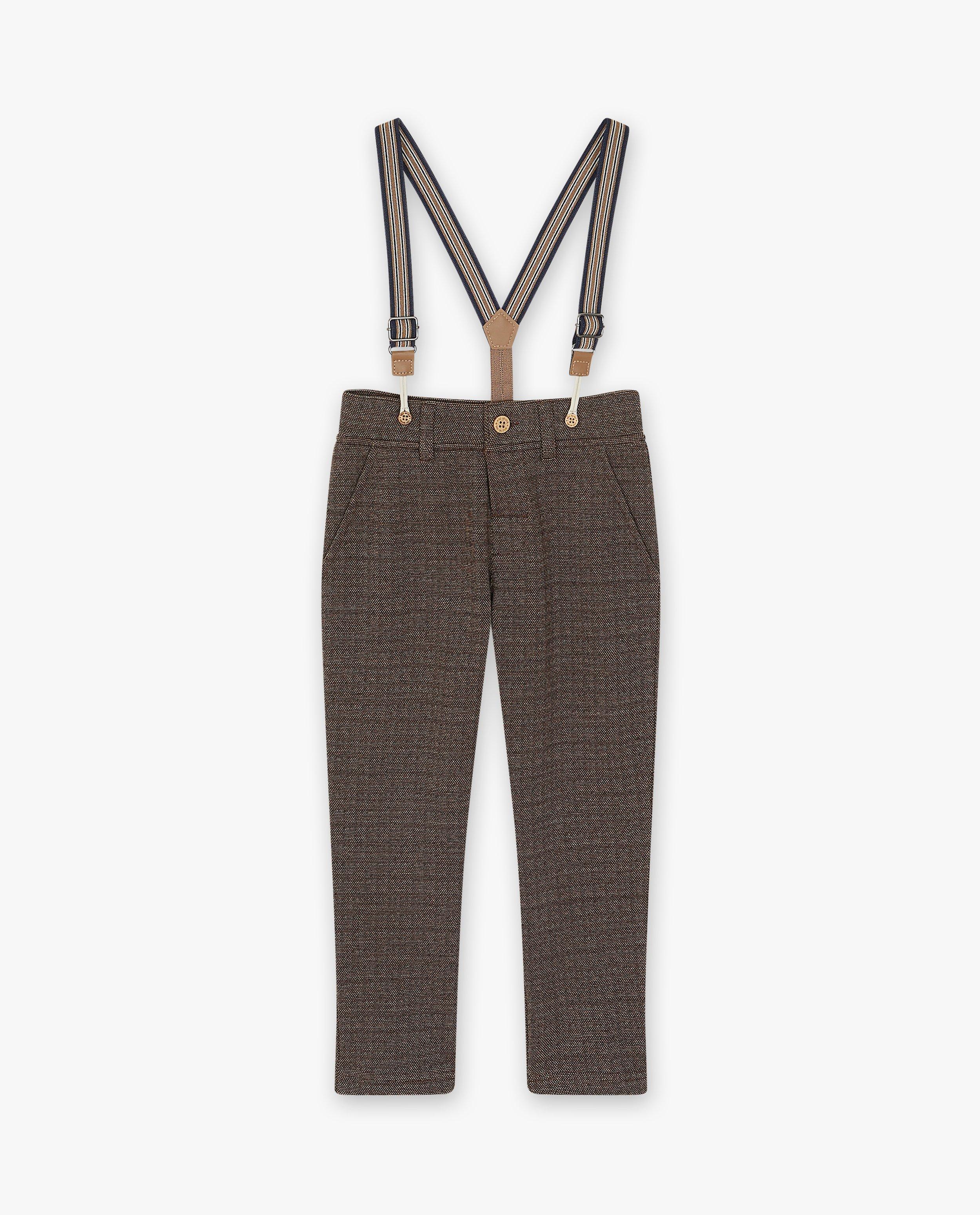 Broeken - Broek met afneembare bretellen