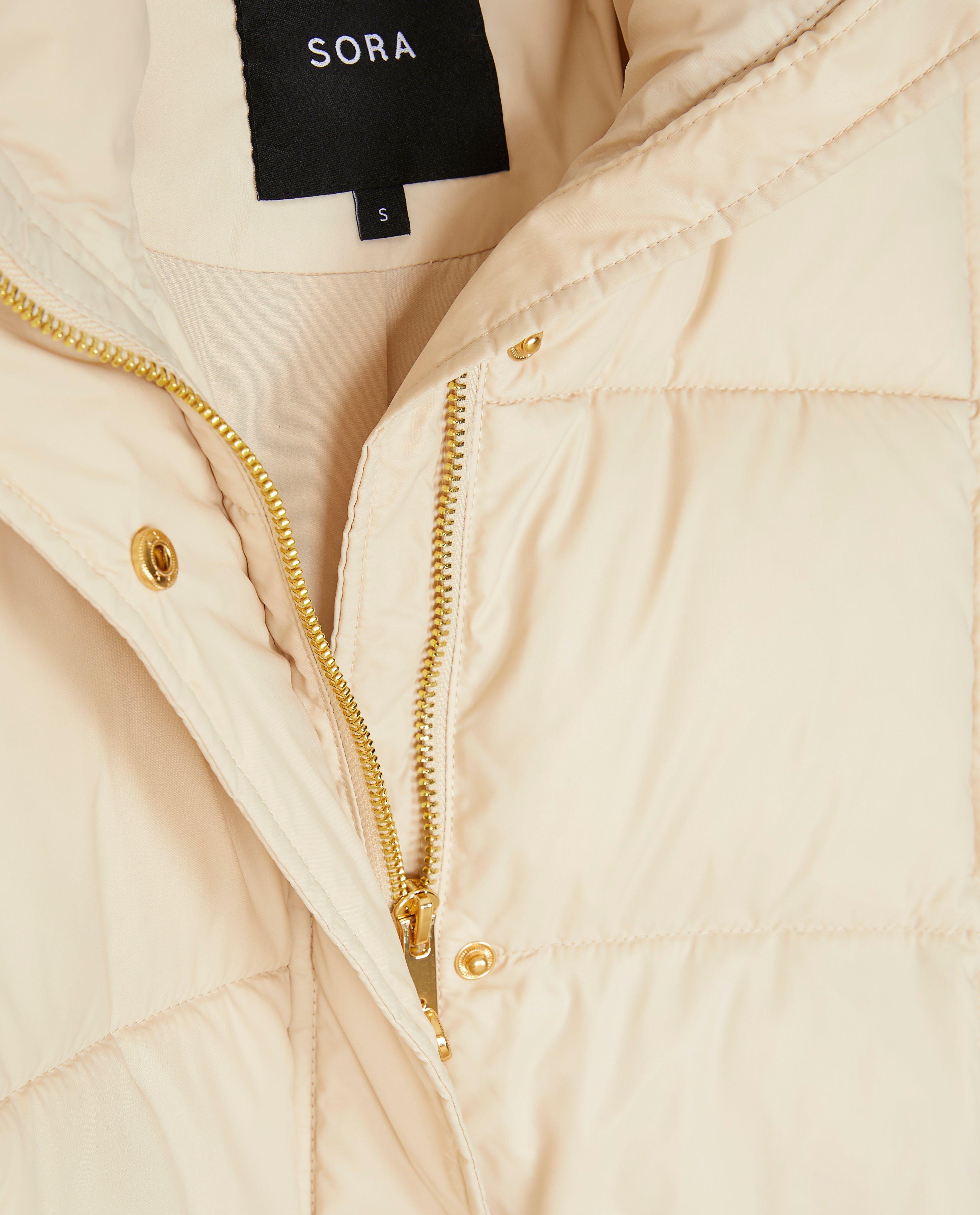 Donsjassen - Beige quilted jas