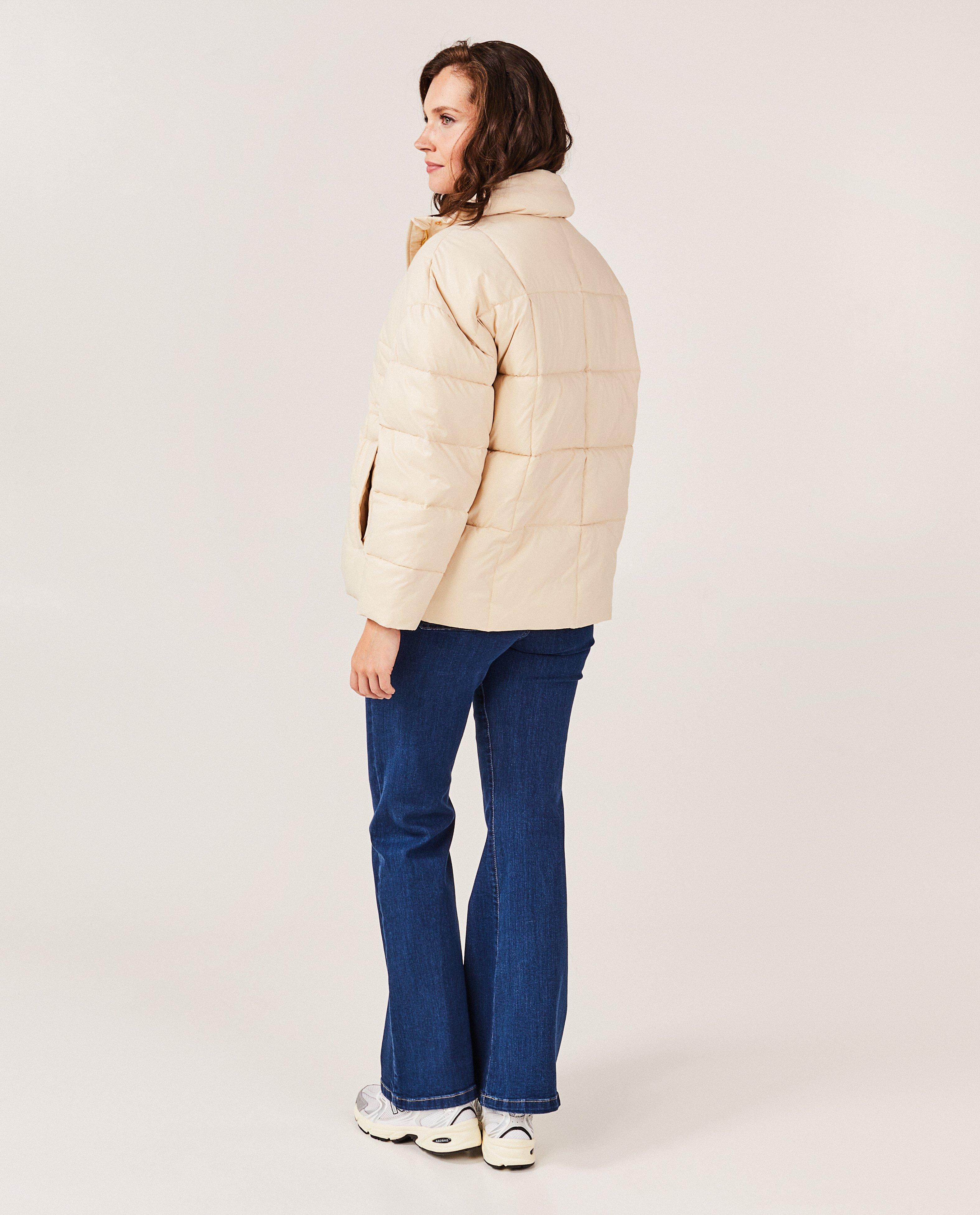 Donsjassen - Beige quilted jas