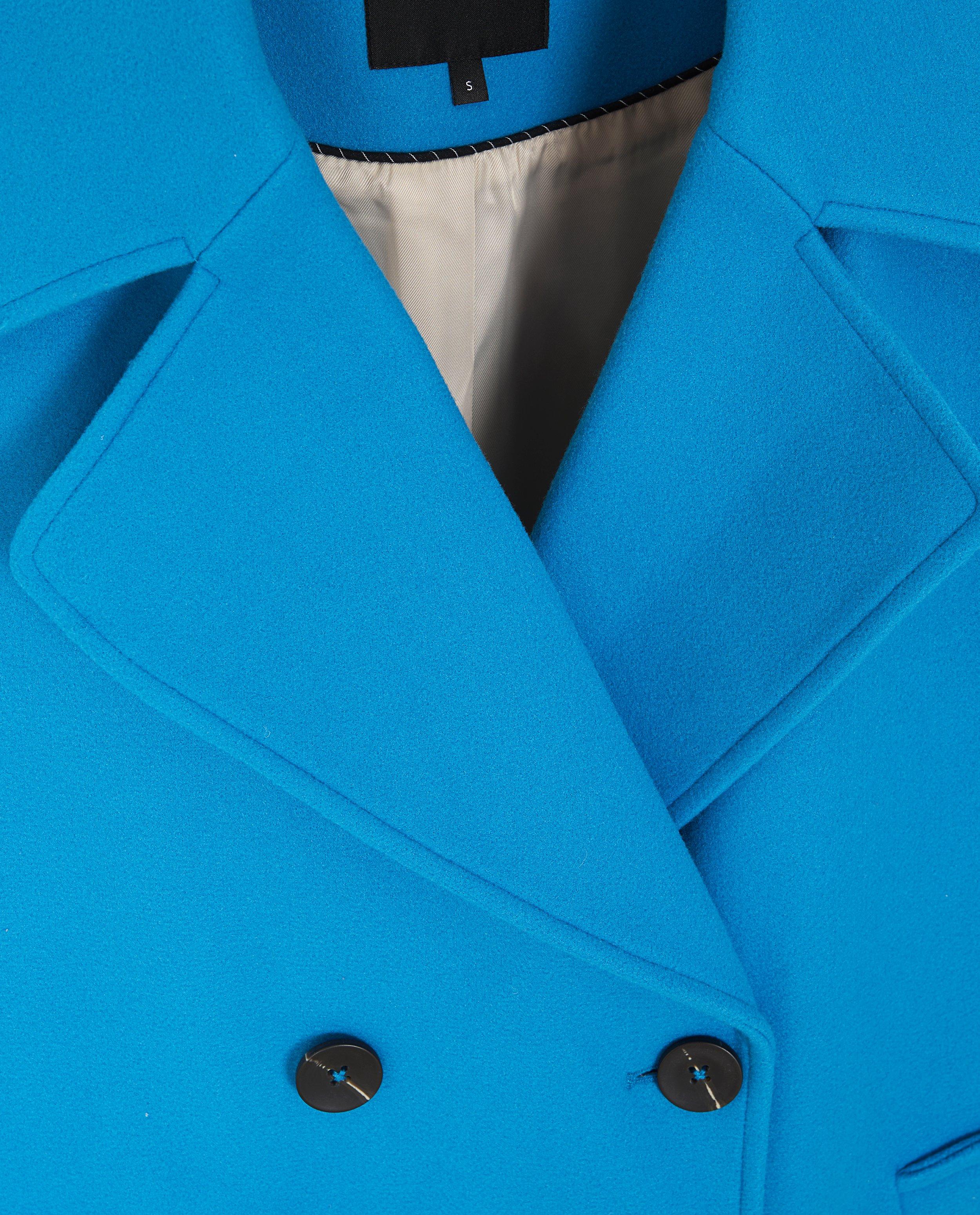 Longue veste rose - D&eacute;tails du produit - bleu - image num&eacute;ro 8