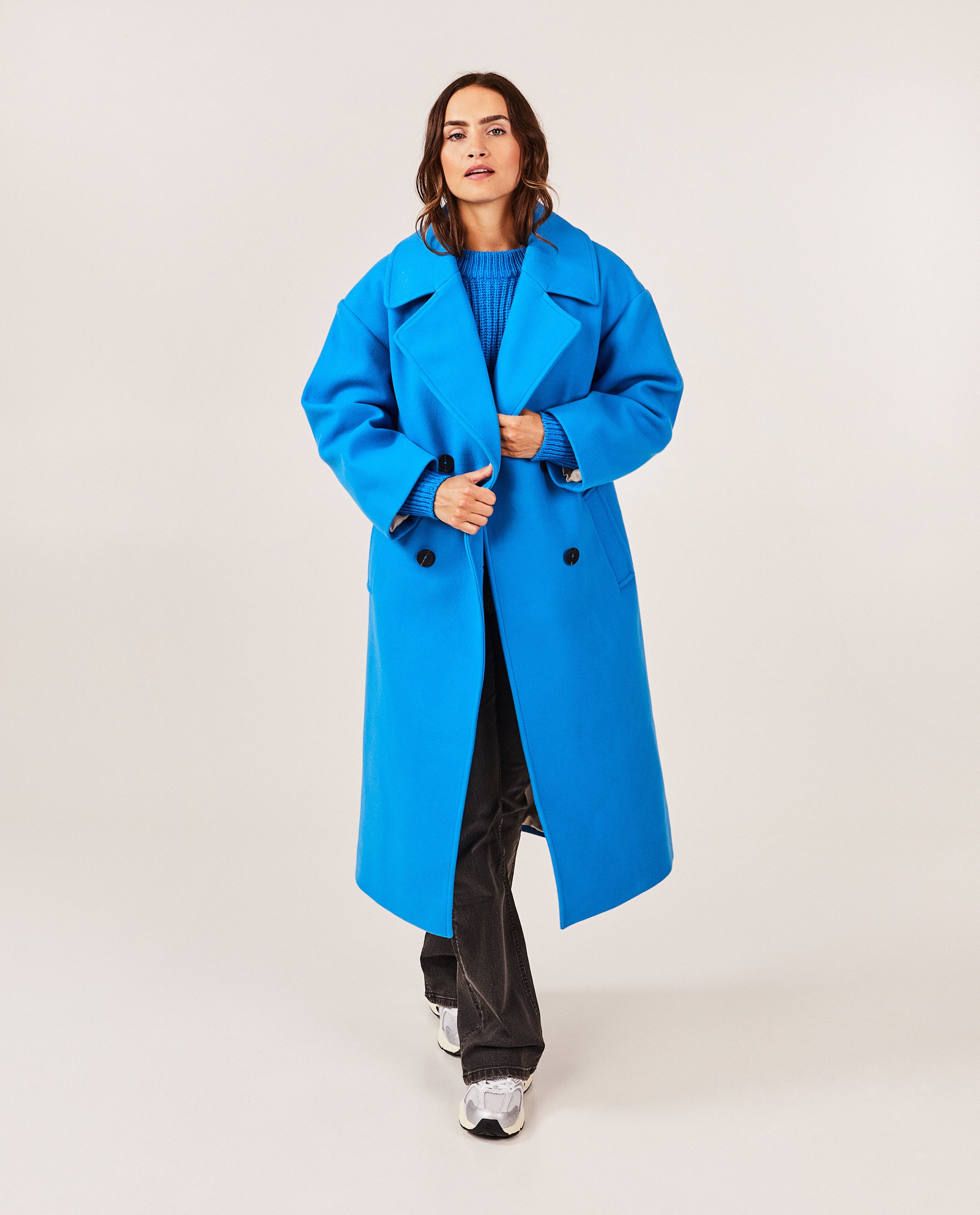Manteaux d'hiver - Longue veste rose