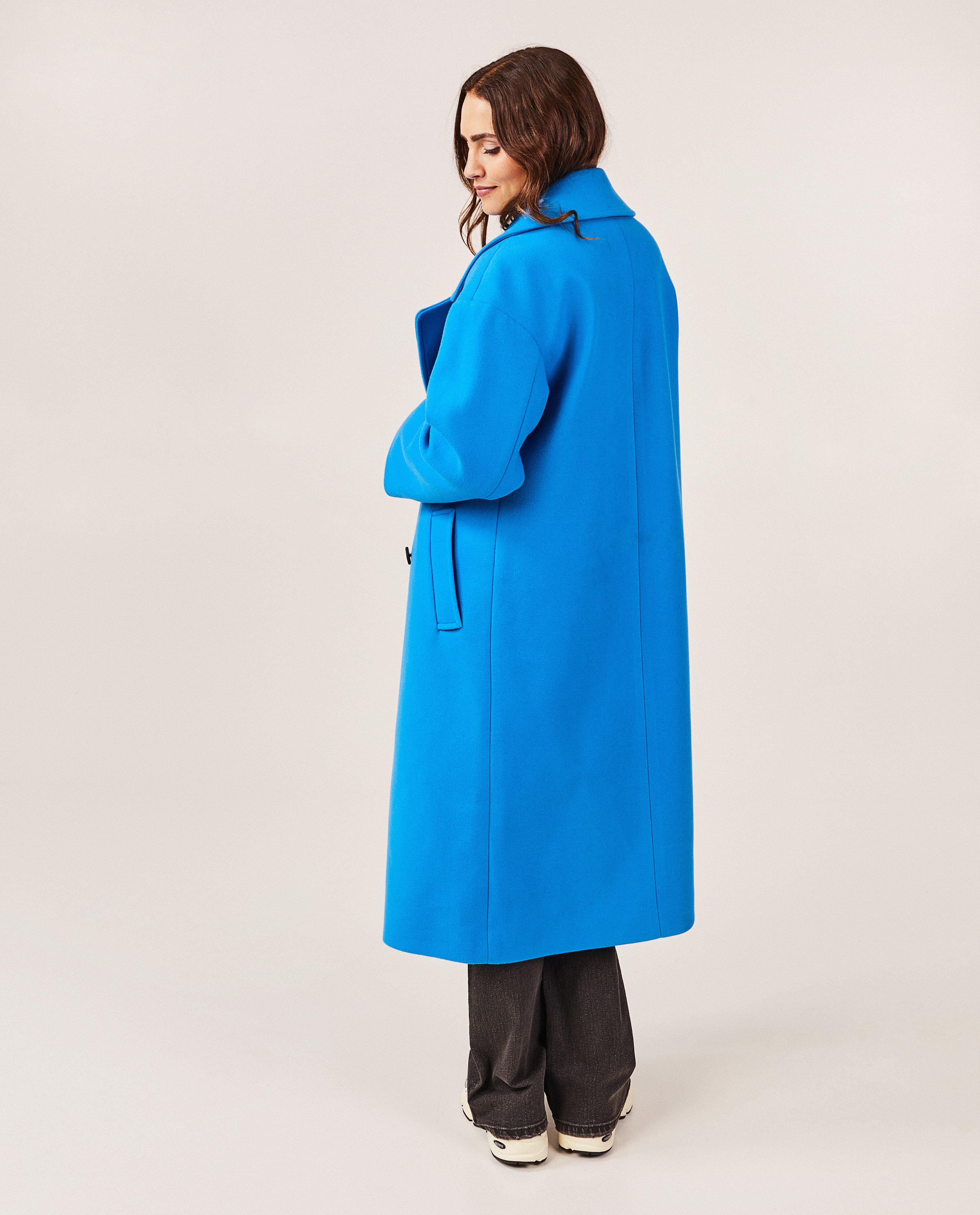 Longue veste rose - D&eacute;tails du produit - bleu - image num&eacute;ro 3