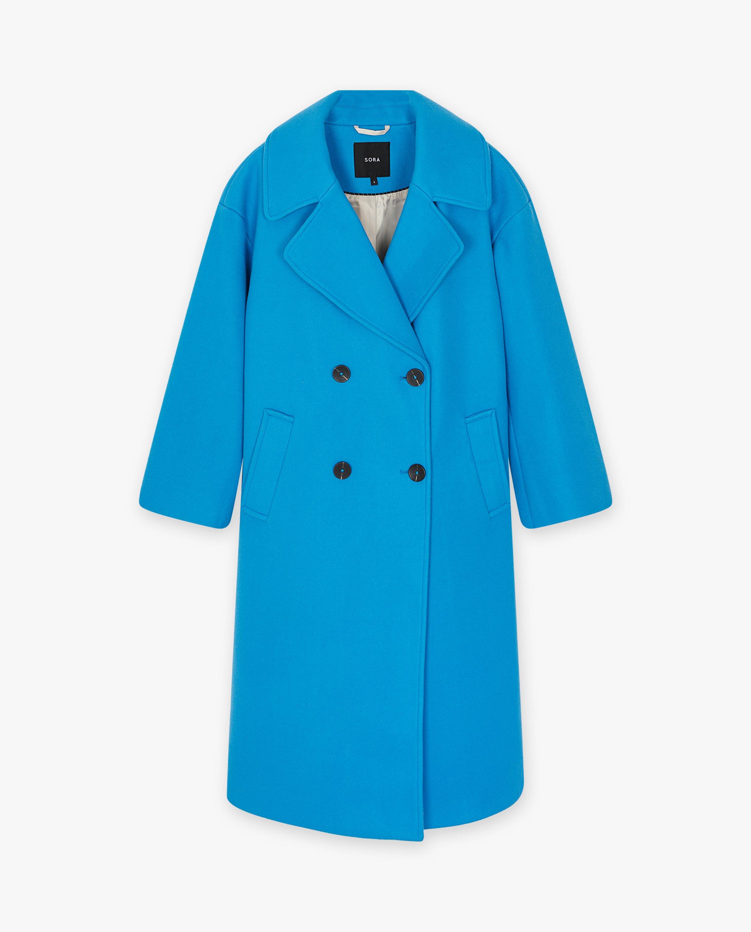 Longue veste rose - D&eacute;tails du produit - bleu - image num&eacute;ro 6
