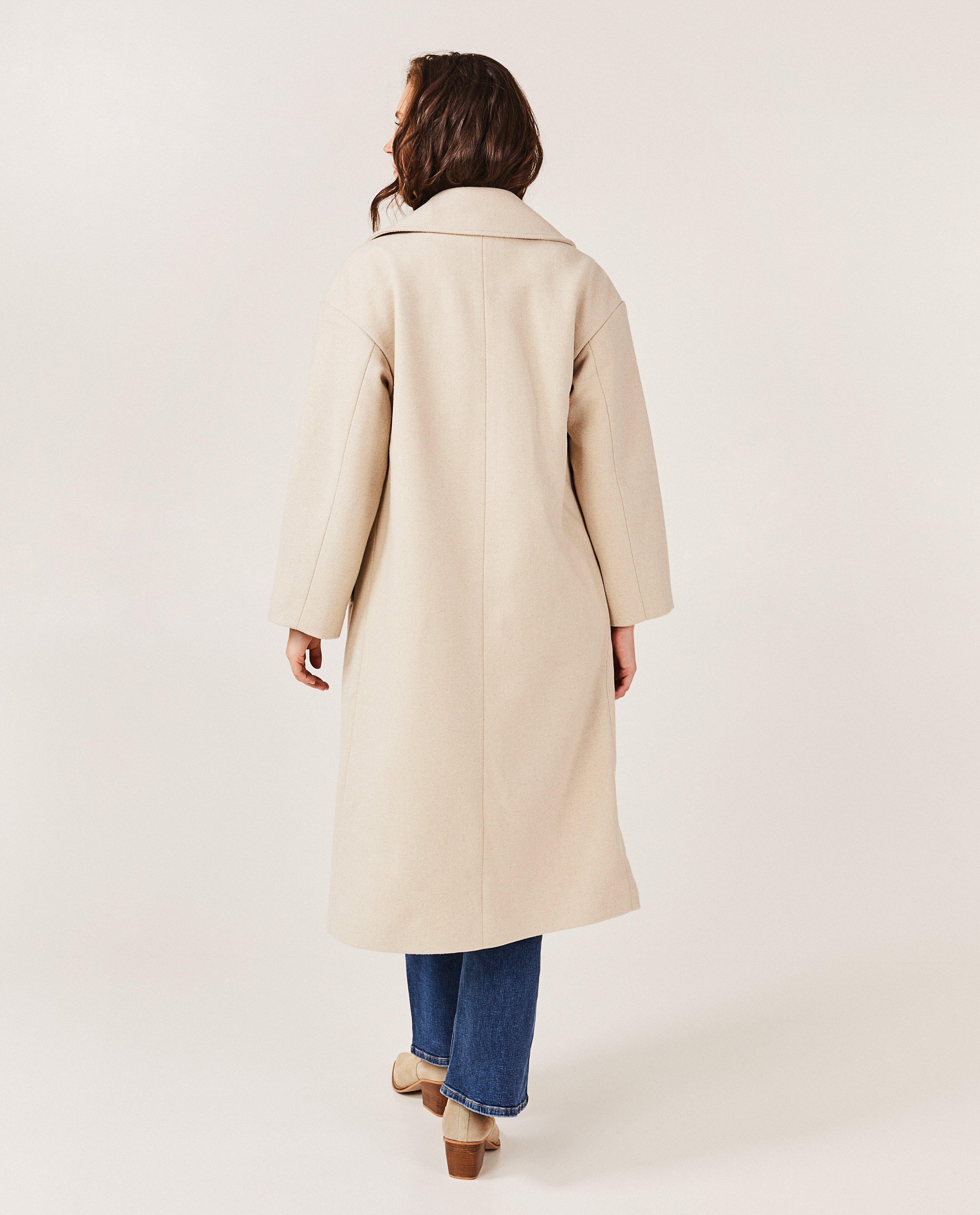 Manteaux d'hiver - Longue veste en laine mélangée
