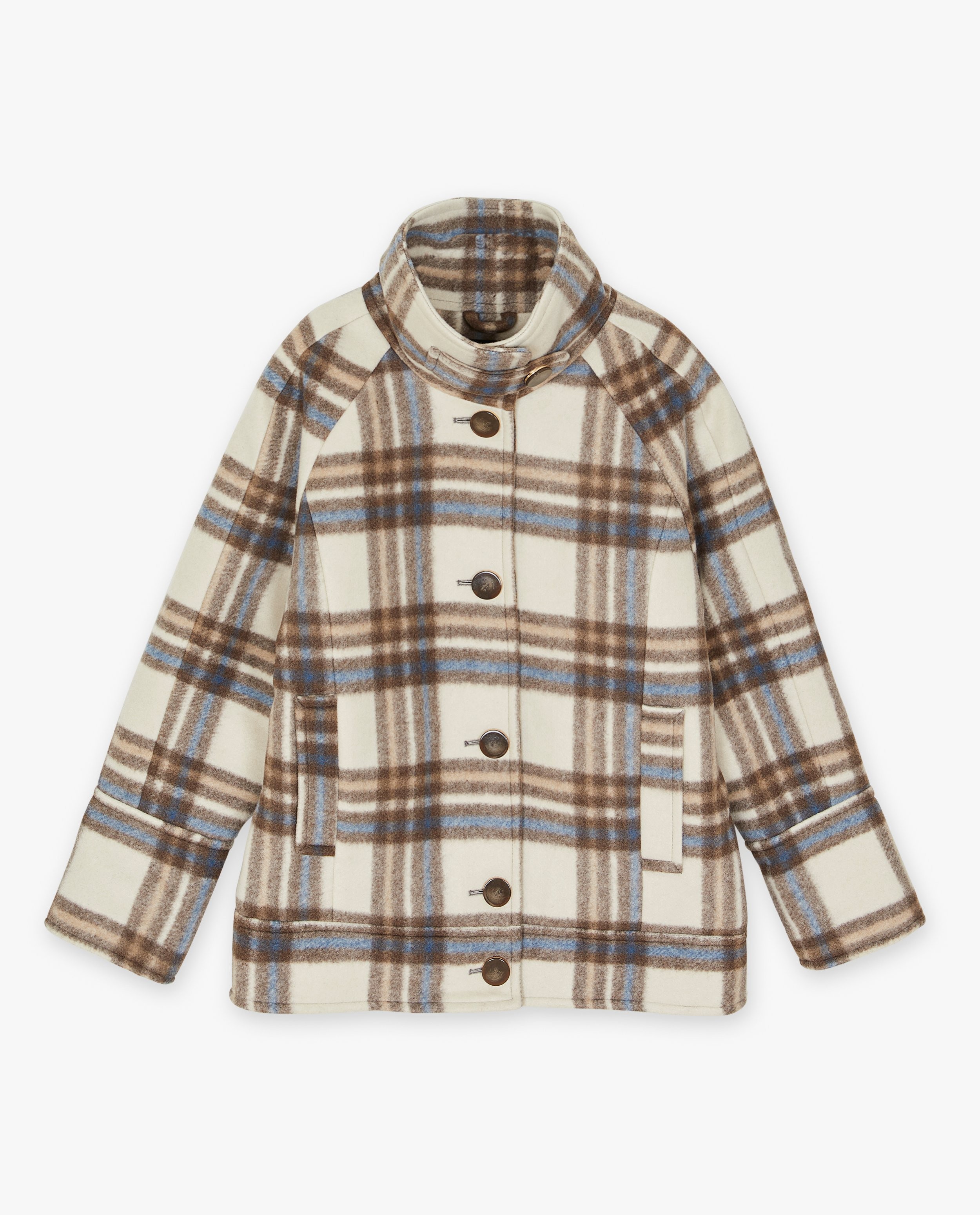 Veste à carreaux