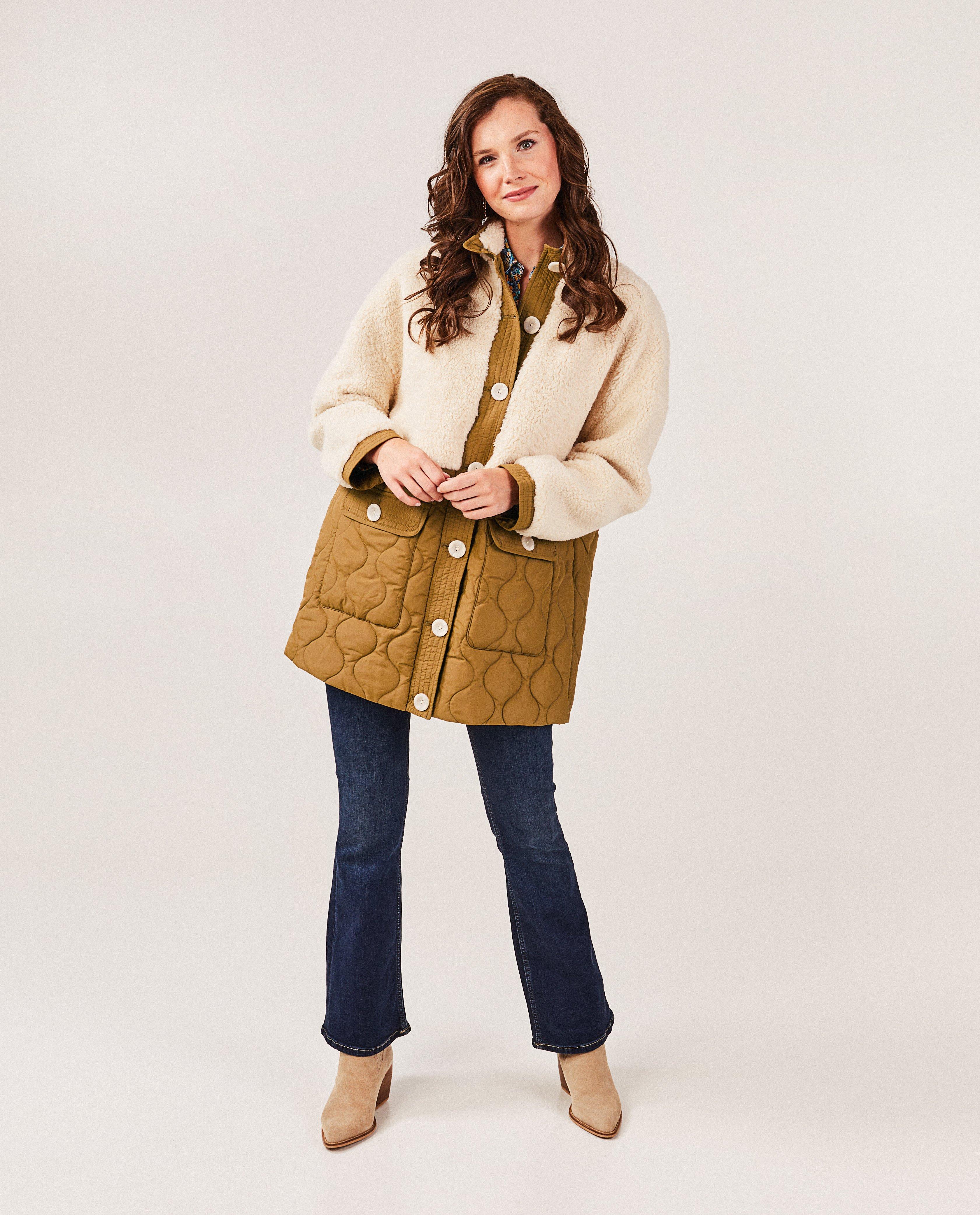 Veste matelassée avec peluche - null - Sora
