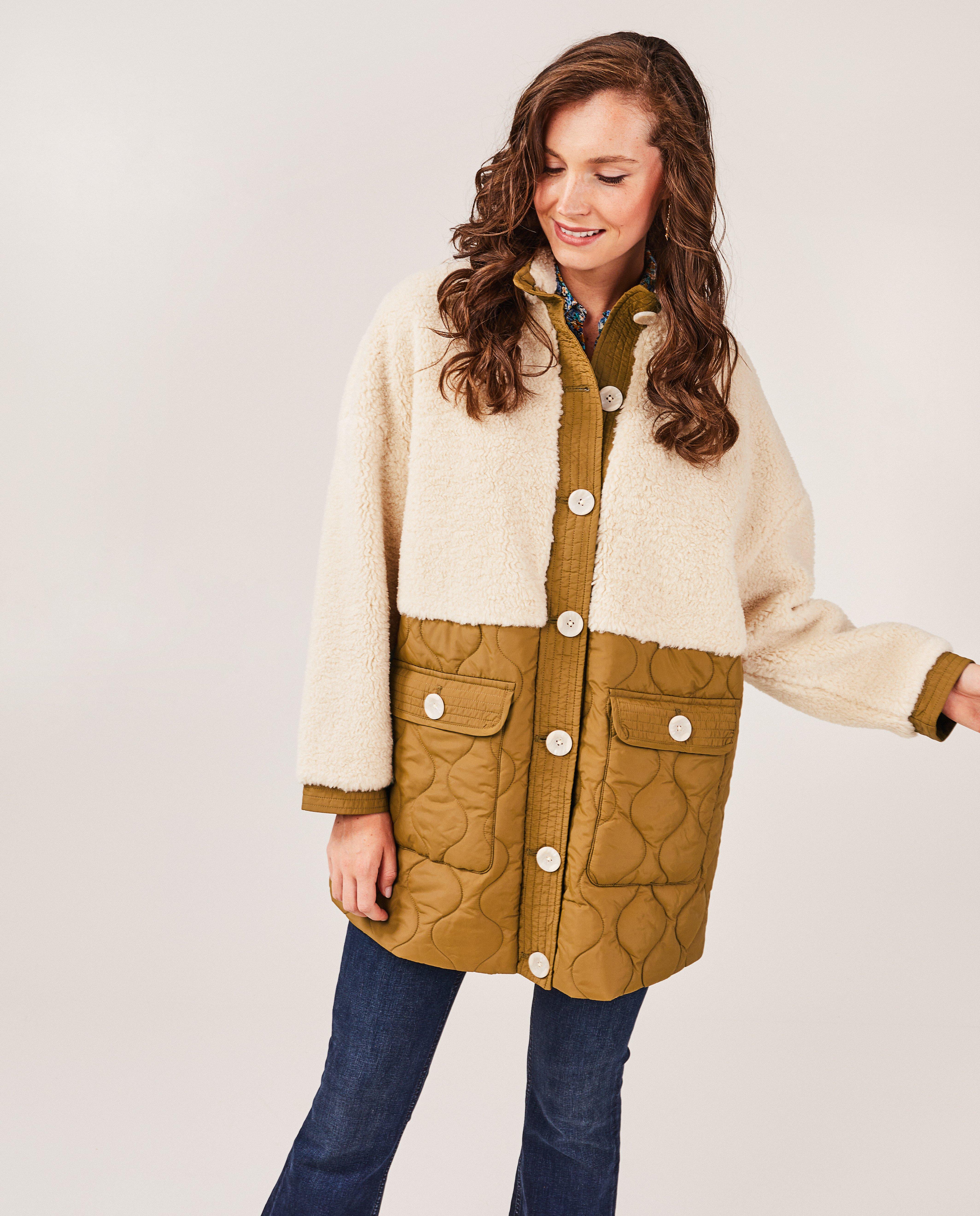 Manteaux d'hiver - Veste matelassée avec peluche
