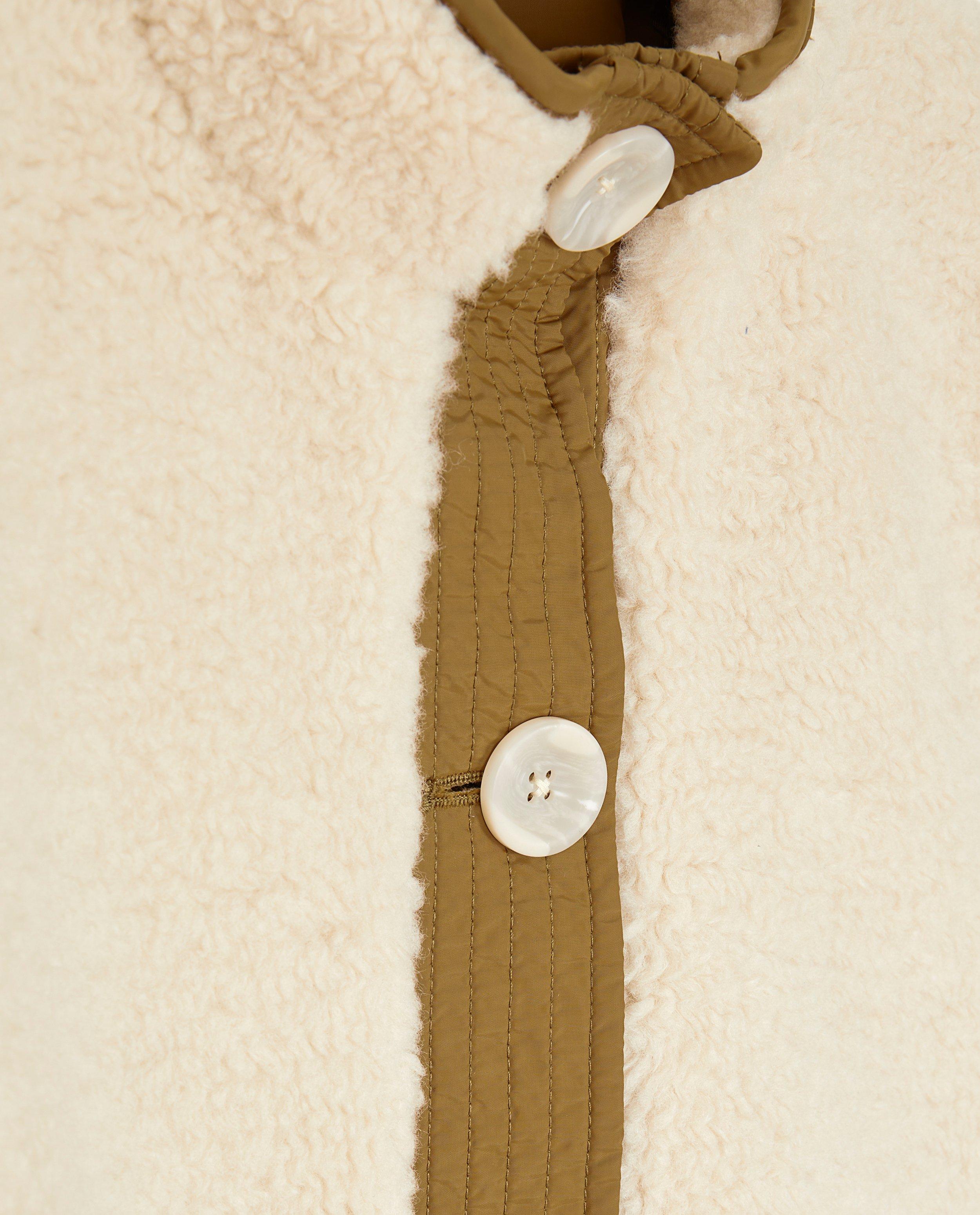 Winterjassen - Quilted jas met teddy