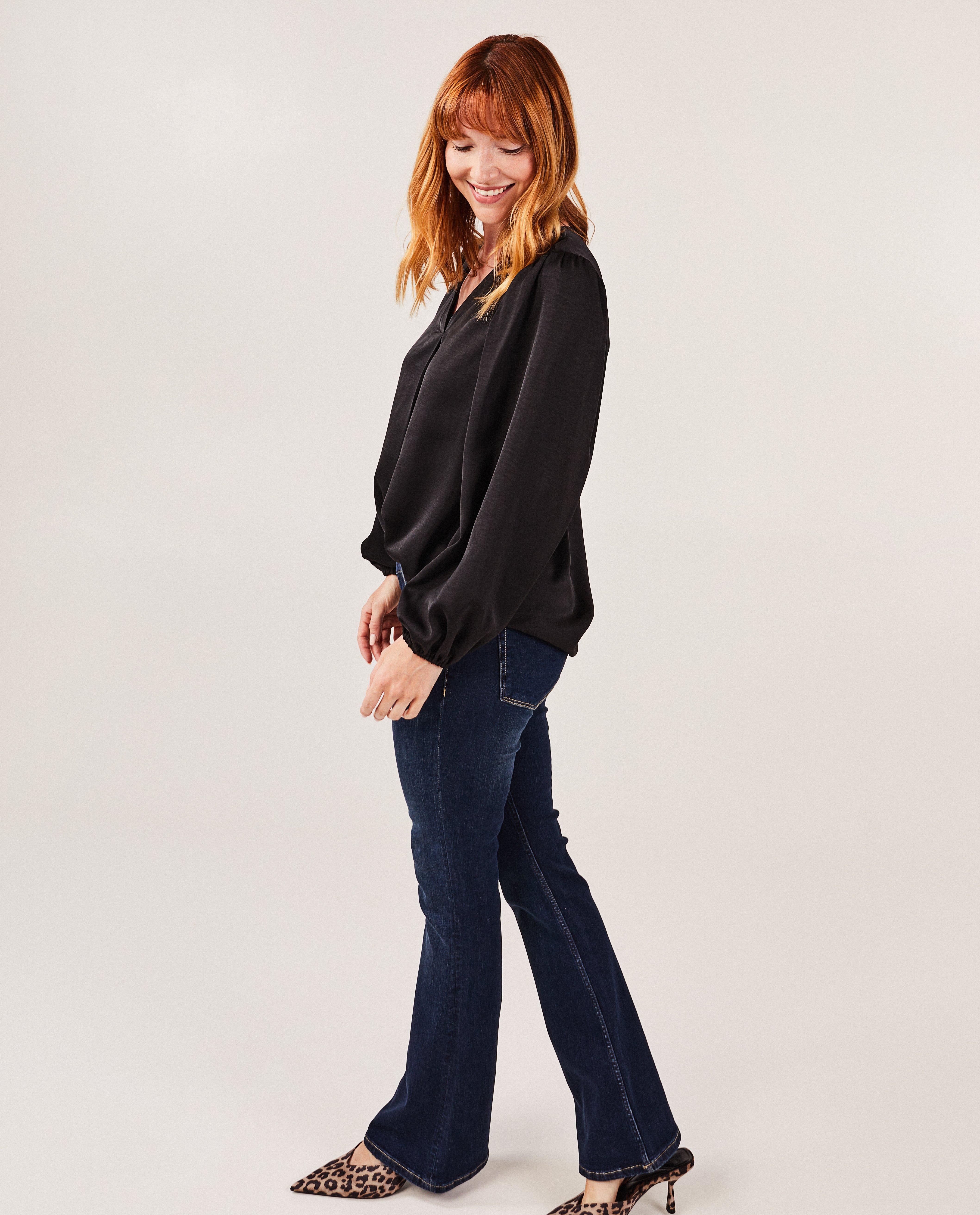 Jeans bleu, coupe bootcut - null - Sora
