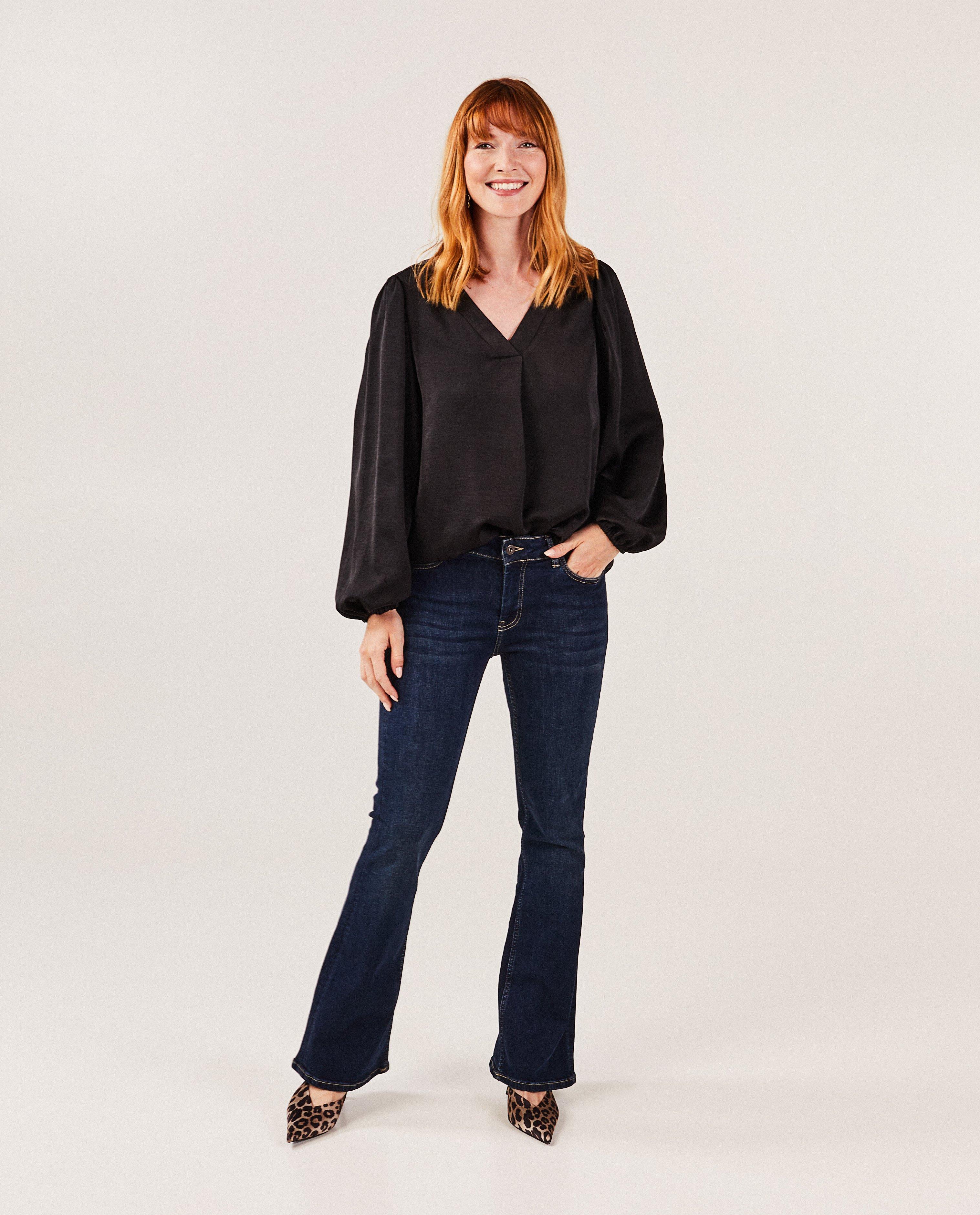 Jeans - Jeans bleu, coupe bootcut