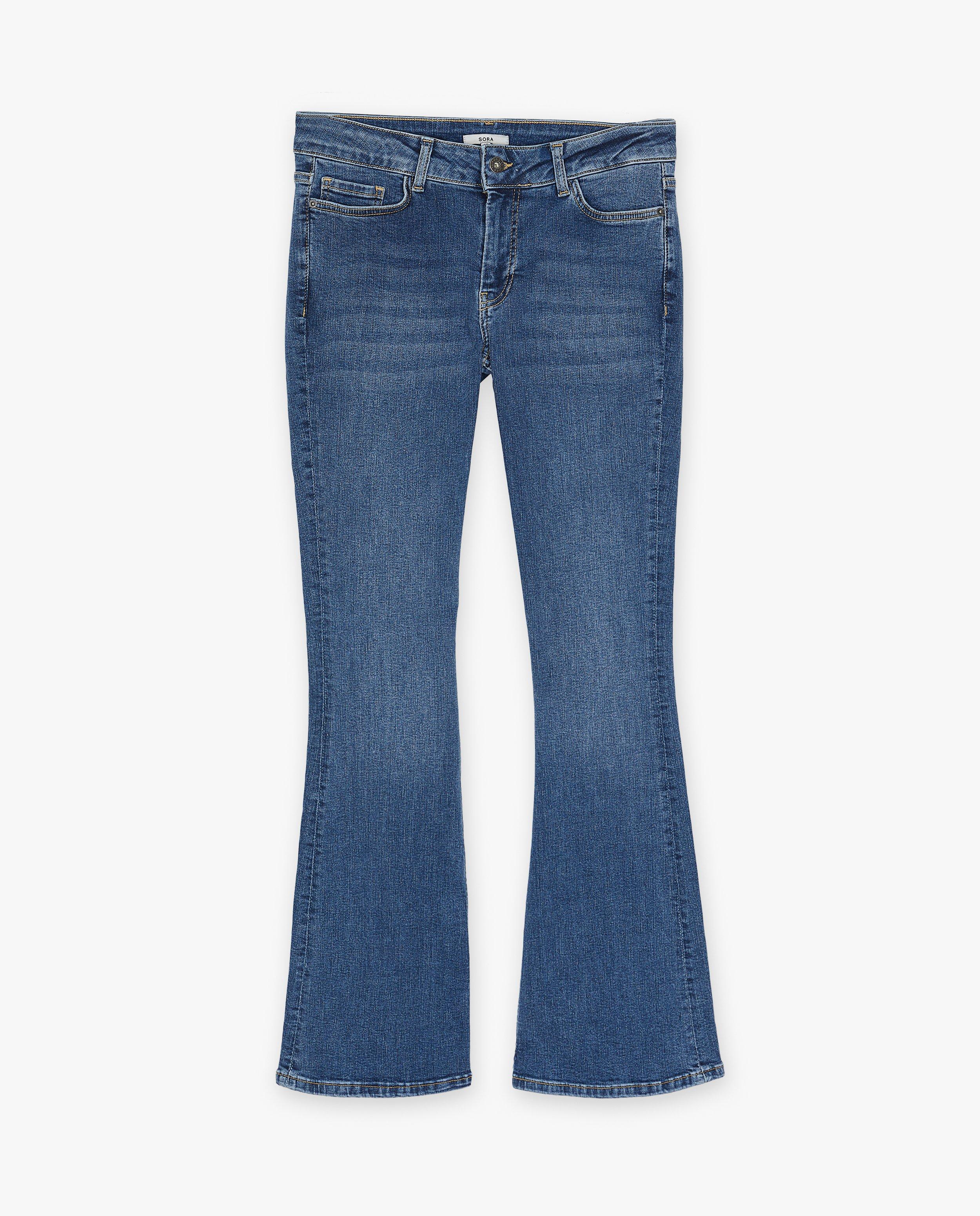 Jeans - Jeans bleu, coupe bootcut