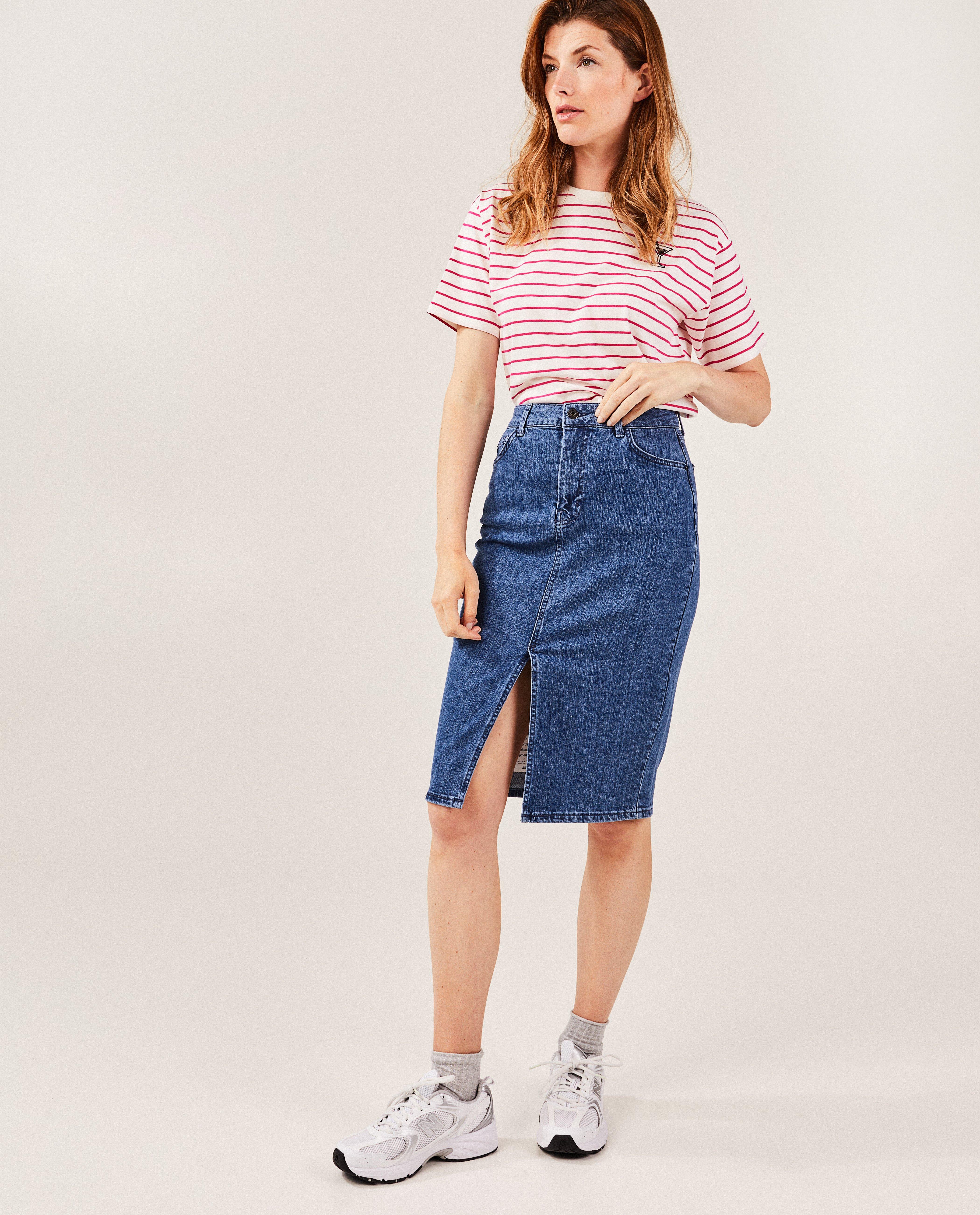 Rokken - Blauwe jeansrok