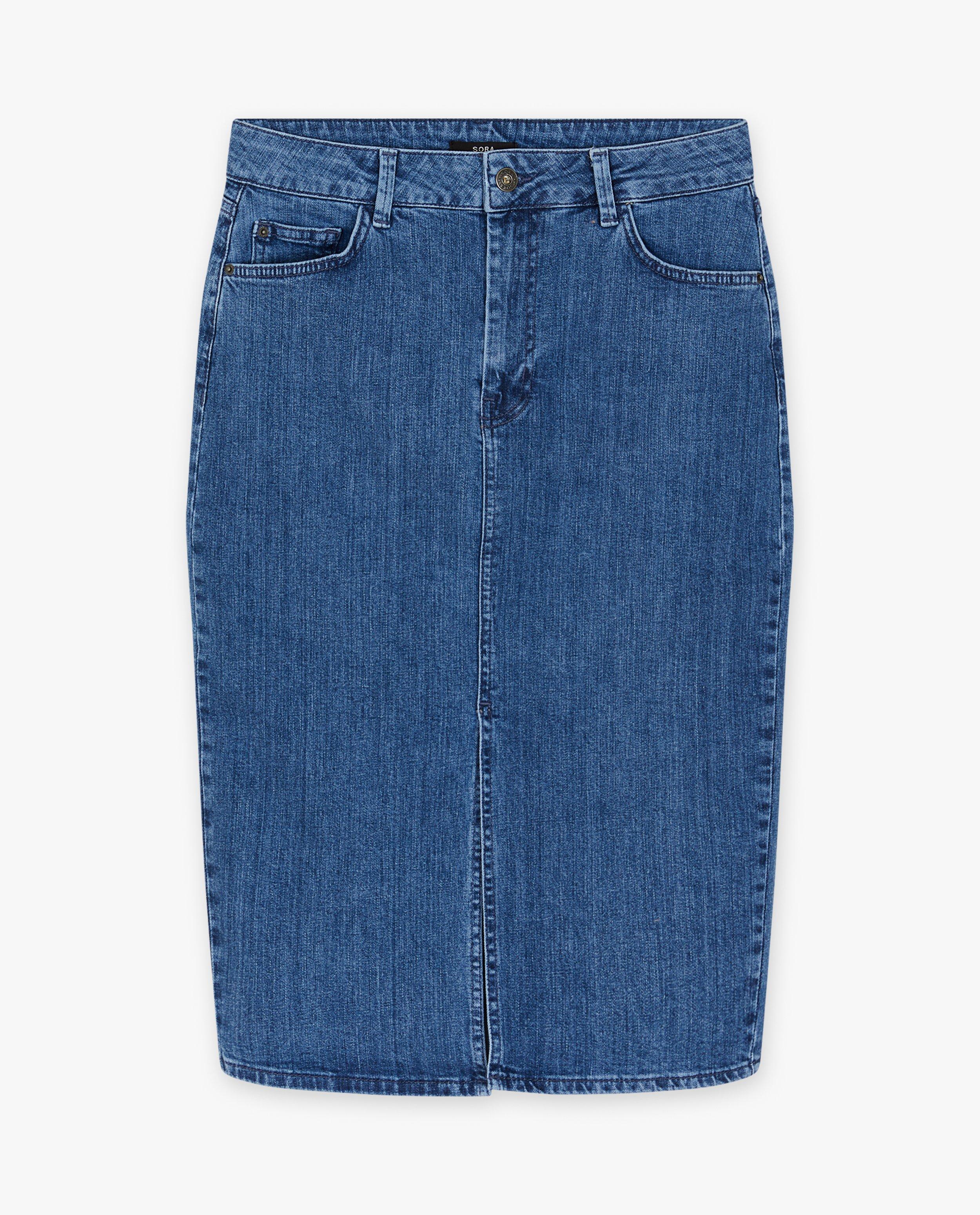 Rokken - Blauwe jeansrok