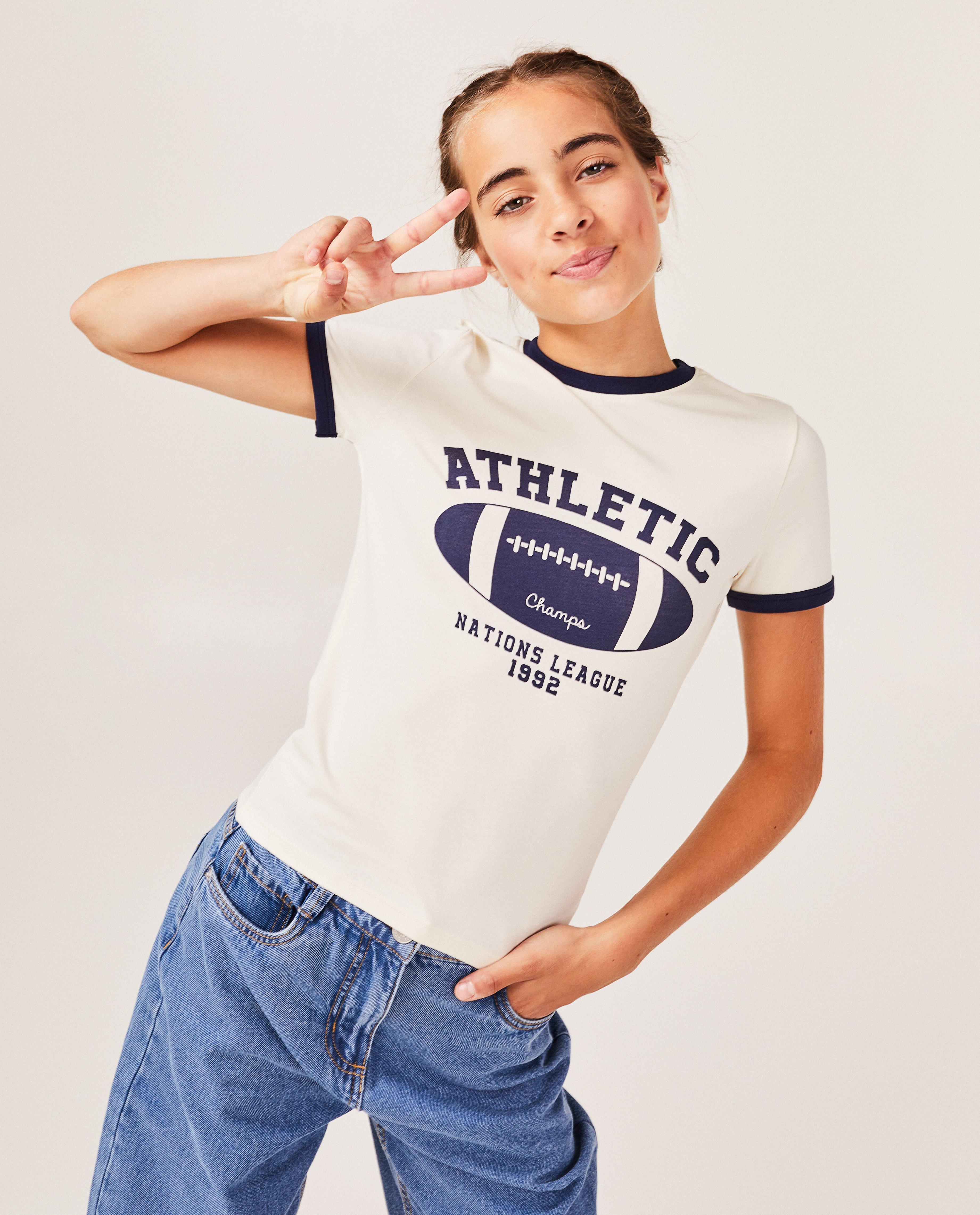 Jeans bleu, straight fit - D&eacute;tails du produit - bleu - image num&eacute;ro 1