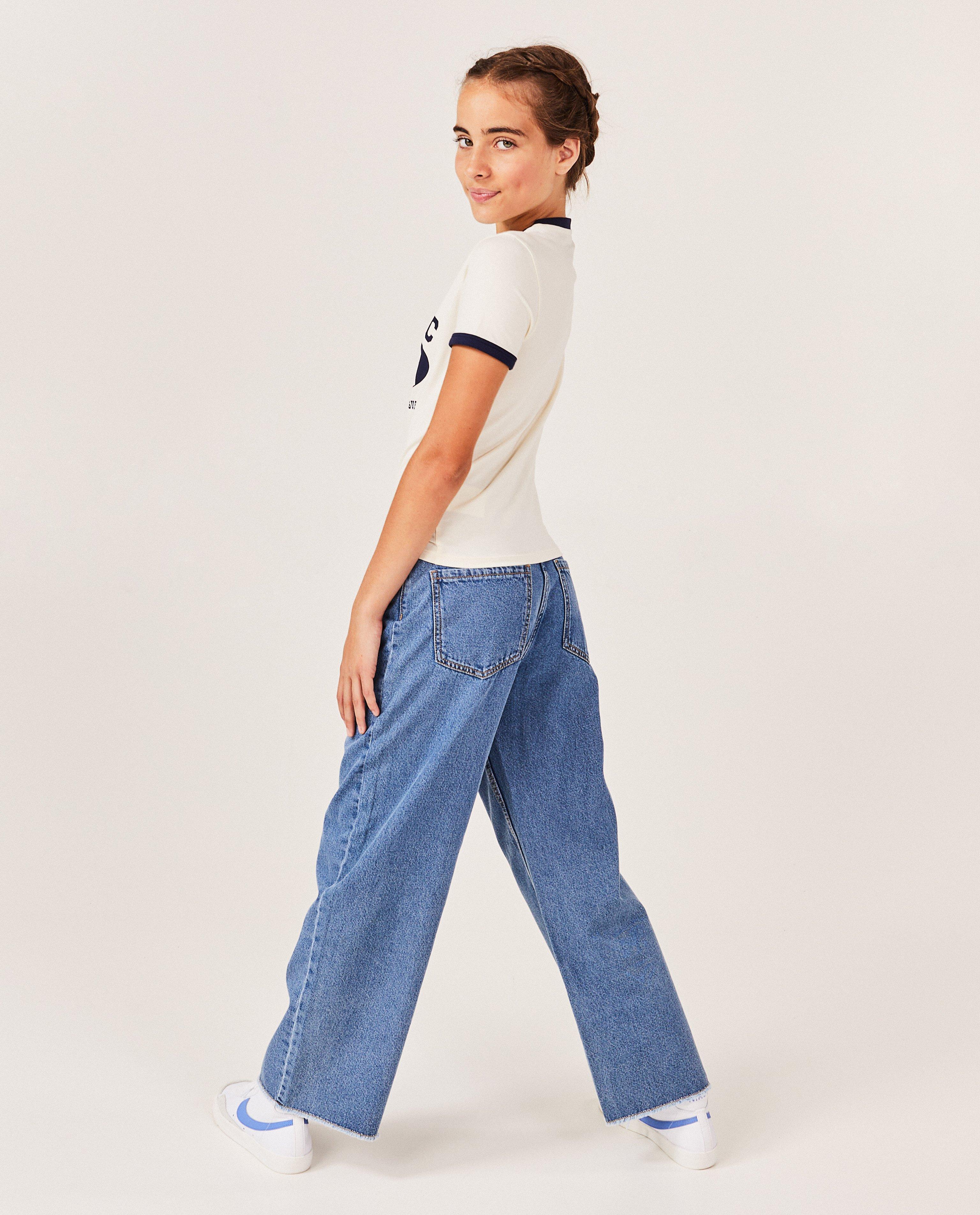 Jeans - Blauwe jeans, straight fit