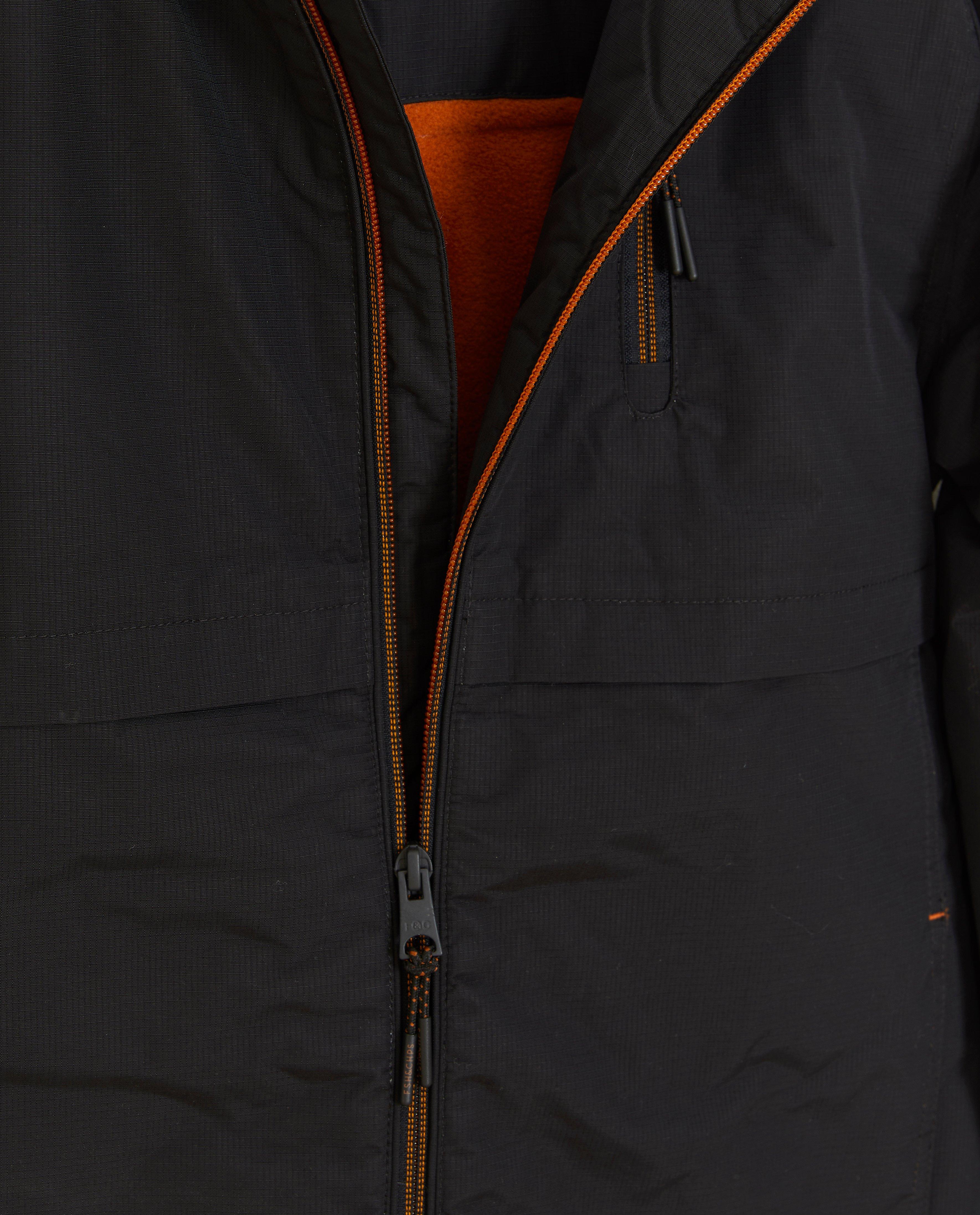 Doudounes - Veste noire avec doublure en fleece