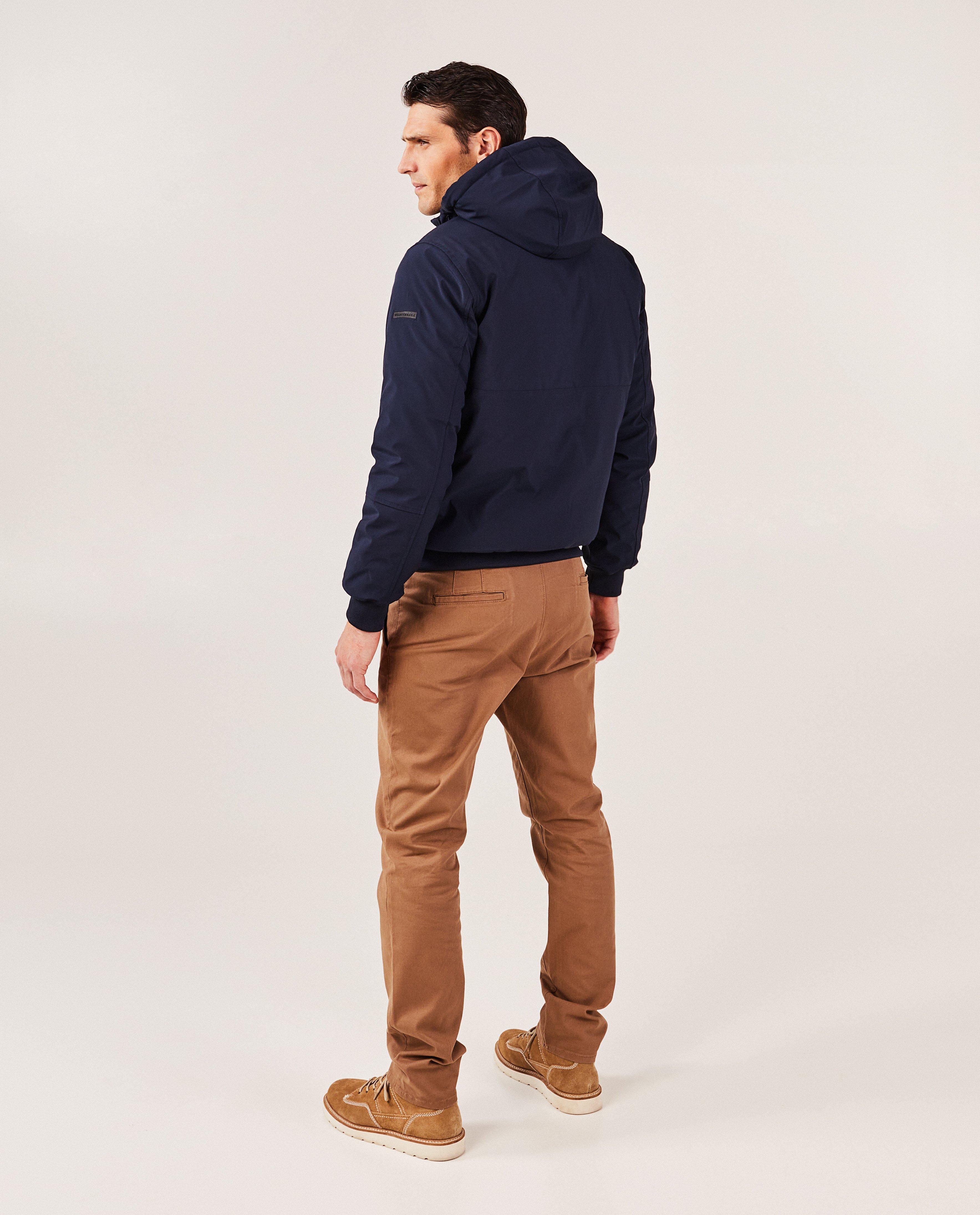 Poncho's en teddy's - Donkerblauwe jas