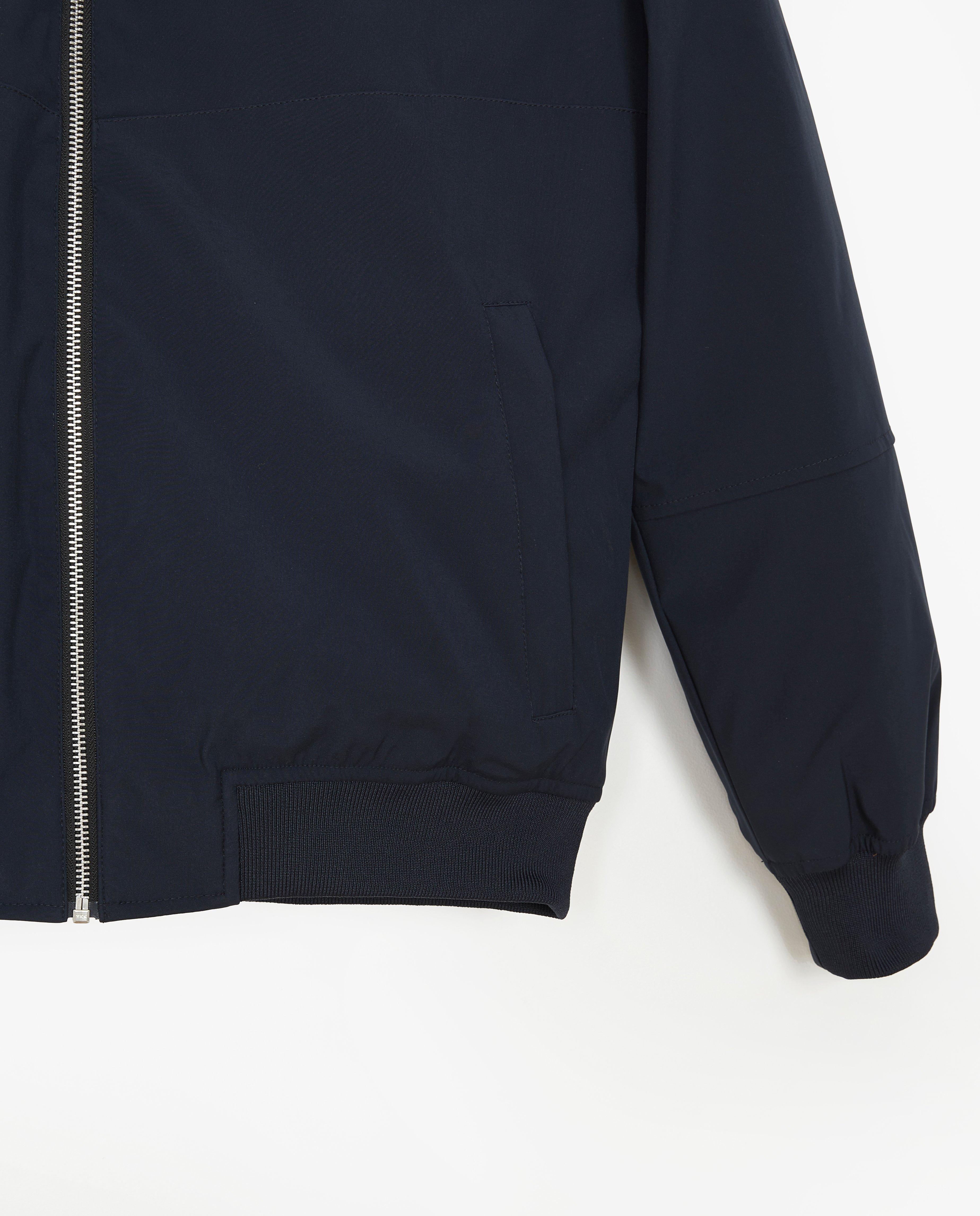 Poncho's en teddy's - Donkerblauwe jas