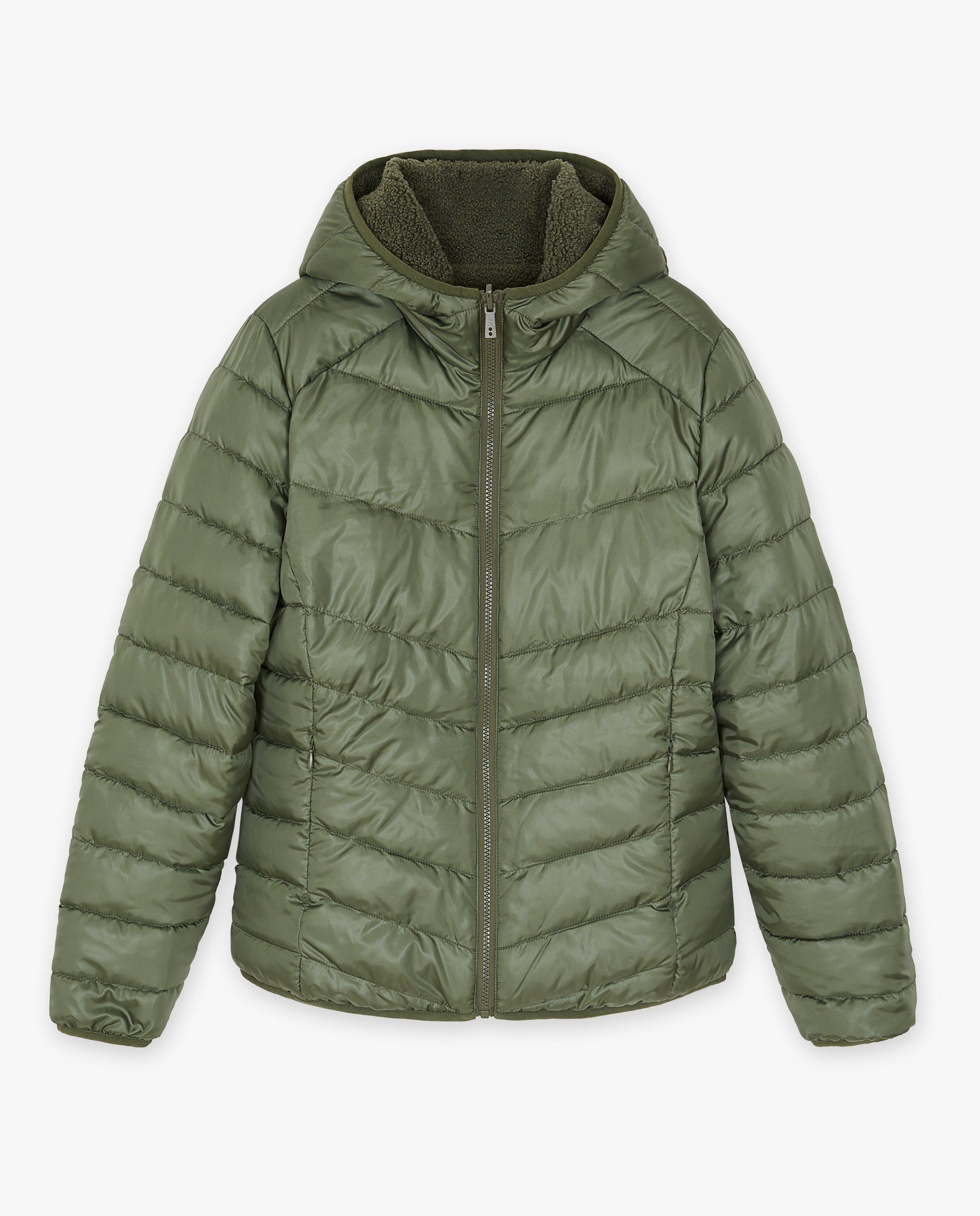 Manteaux d'été - Veste réversible, peluche