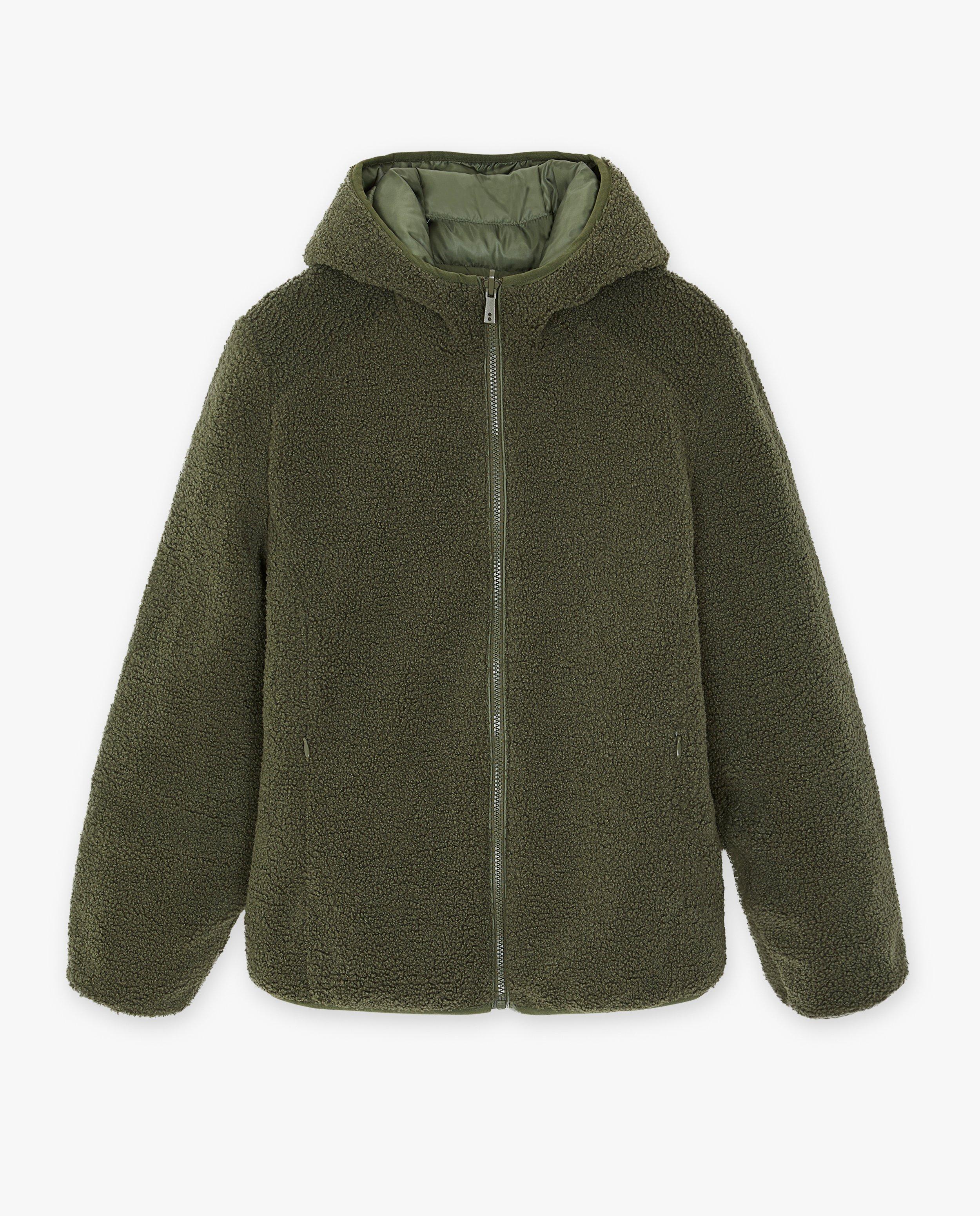 Manteaux d'été - Veste réversible, peluche