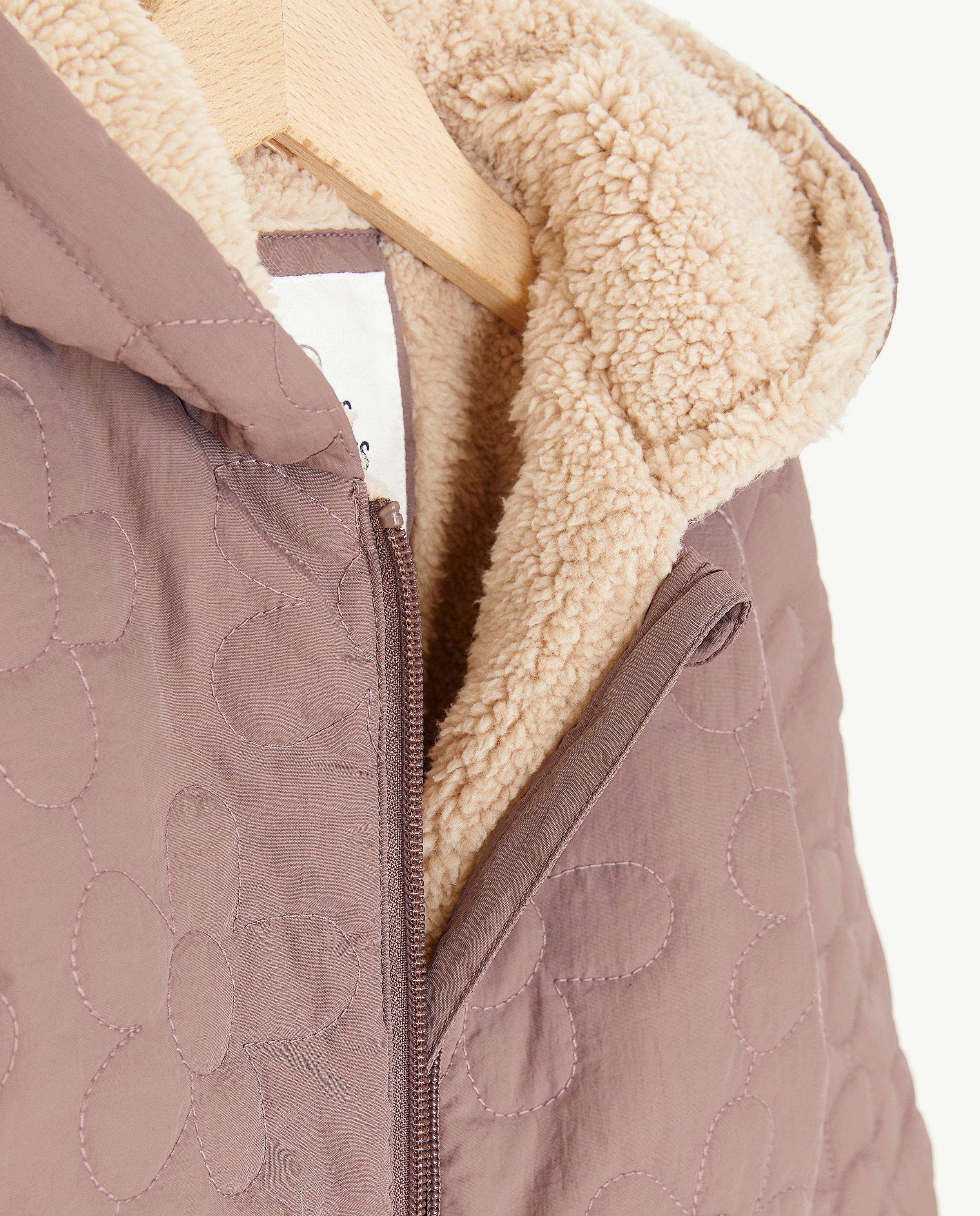Manteaux d'été - Veste à motif fleuri surpiqué, baby